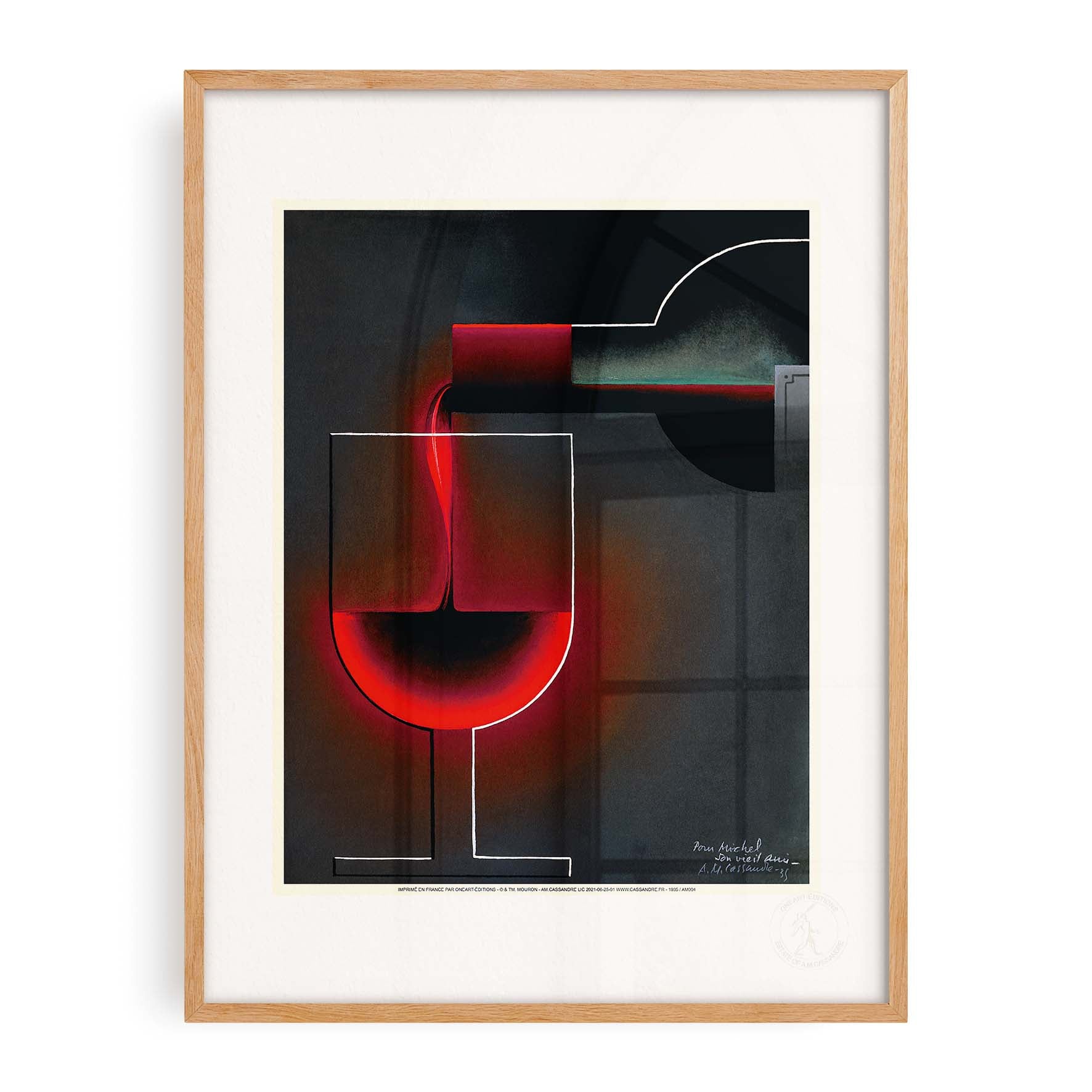 Cassandra poster - Nicolas glass profile