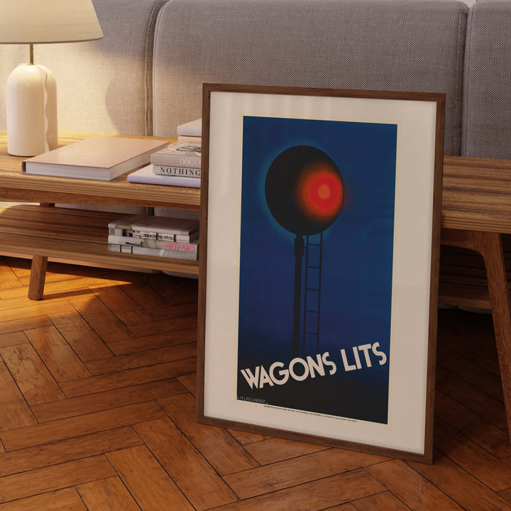 Affiche Cassandre - Wagons lits nuit