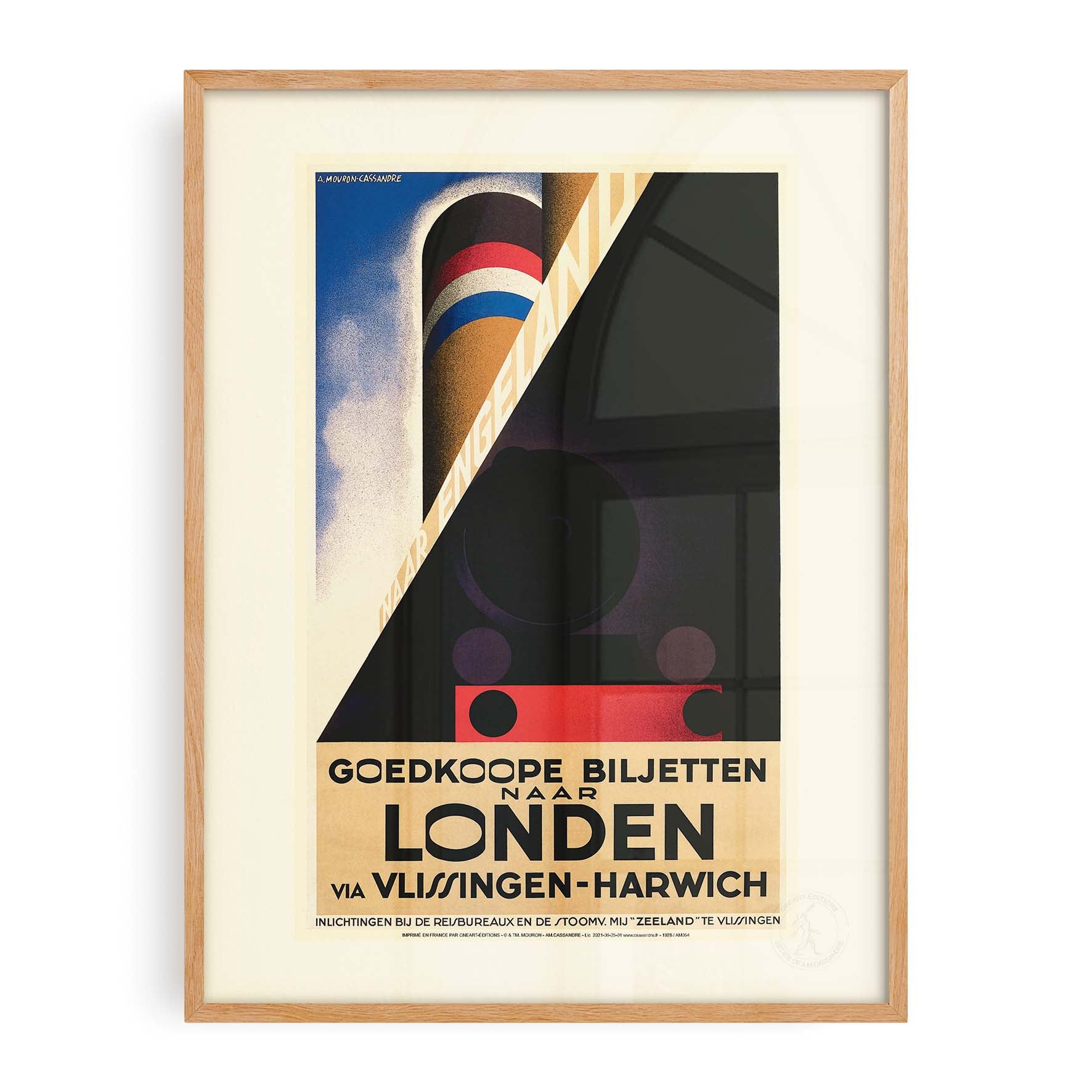 Affiche Cassandre - Londen-oneart.fr