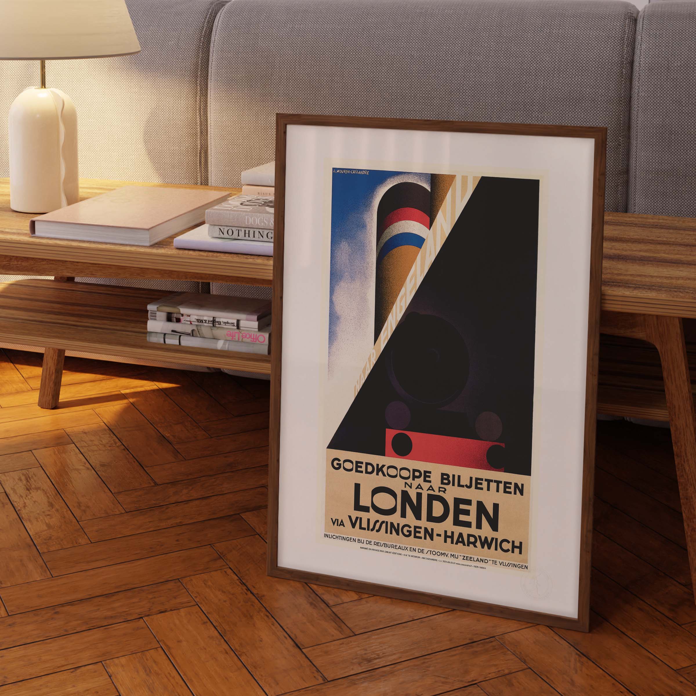 Affiche Cassandre - Londen