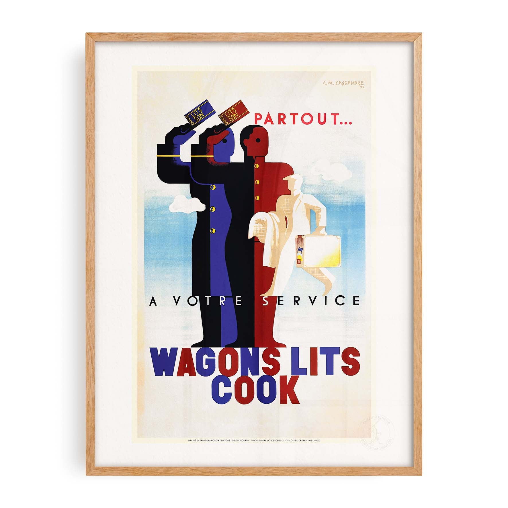 Cassandra poster - Cooking sleeping cars