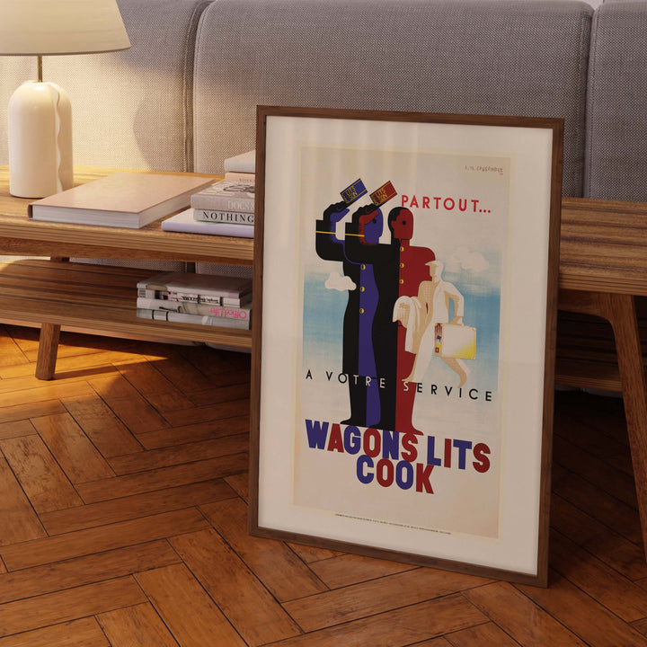 Affiche Cassandre - Wagons lits cook