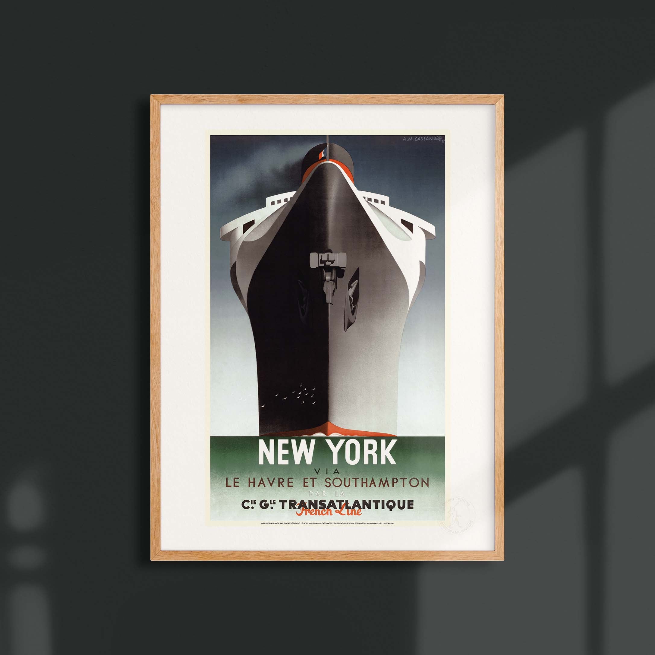 Affiche Cassandre - New York