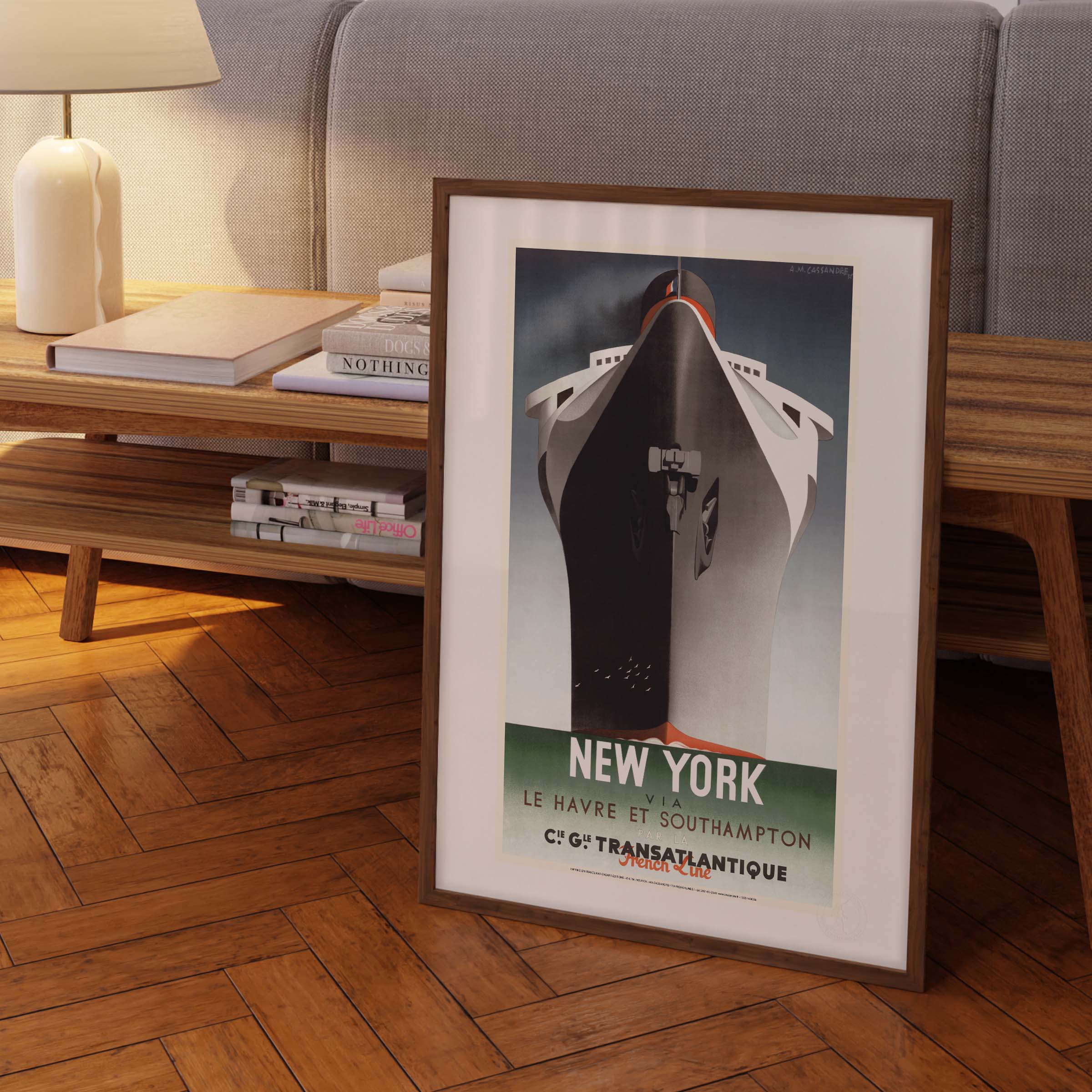 Affiche Cassandre - New York