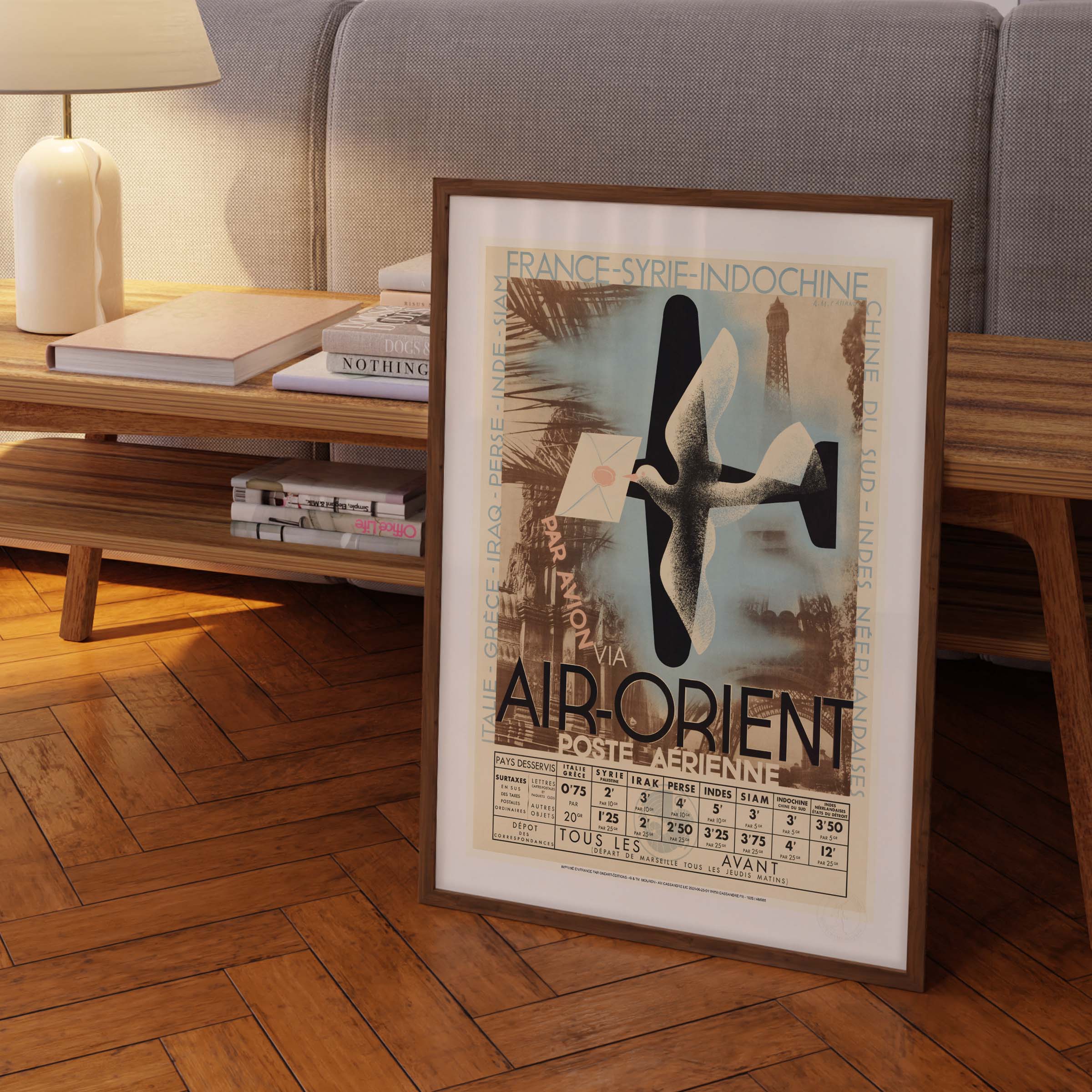 Affiche Cassandre - Air Orient