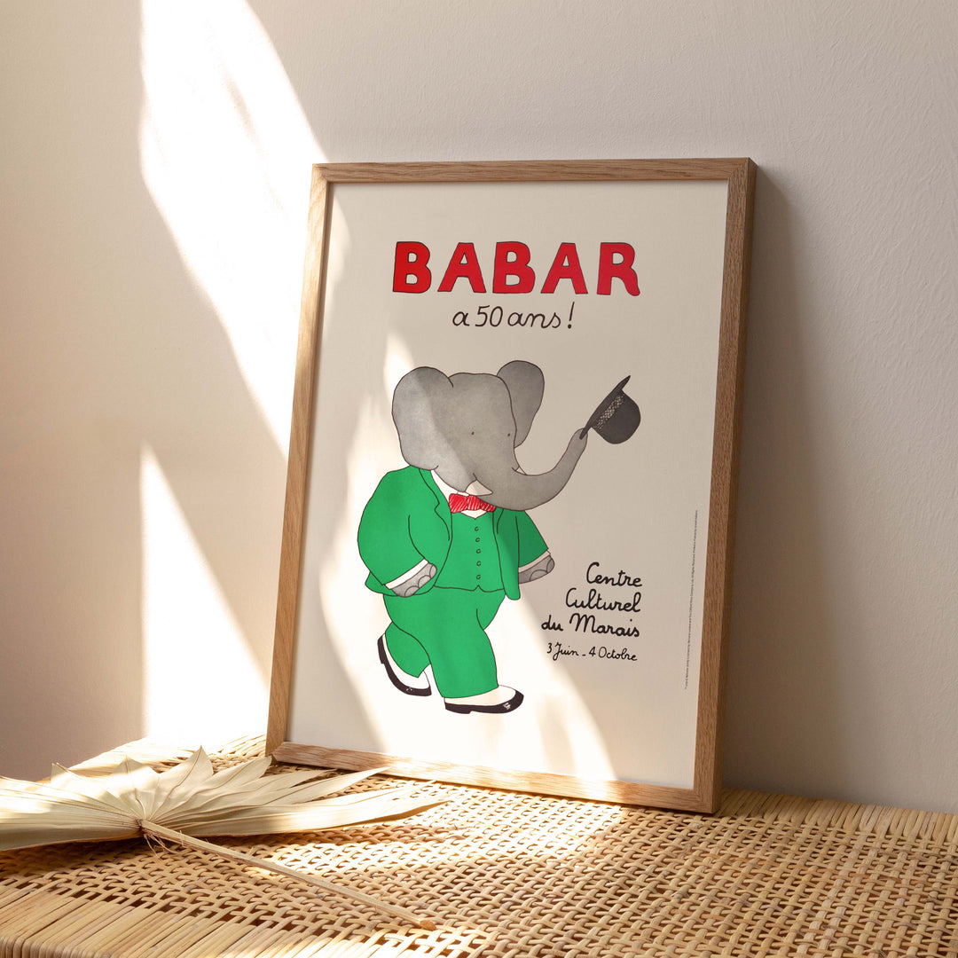 Affiche Babar a 50 ans