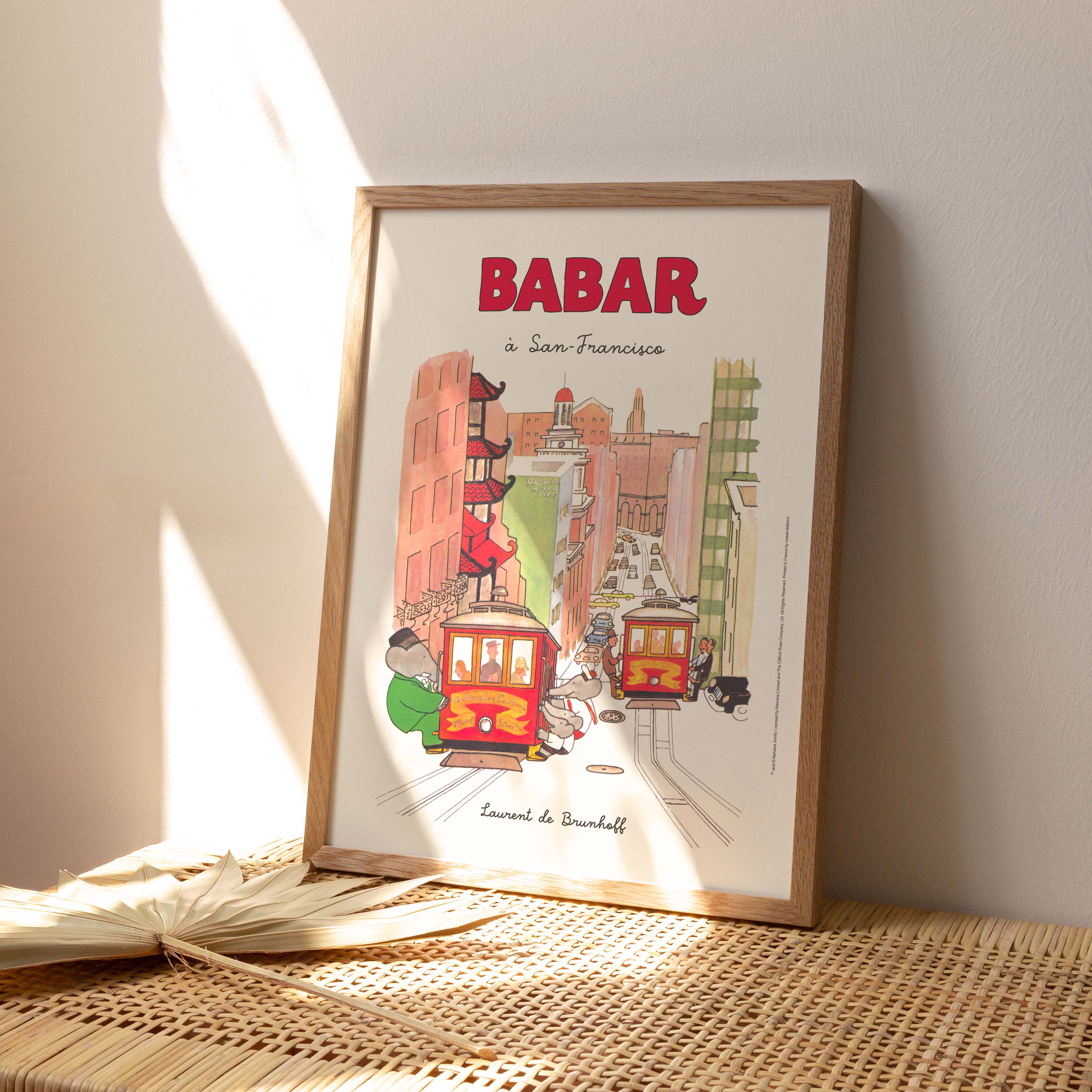 Affiche Babar à San Francisco
