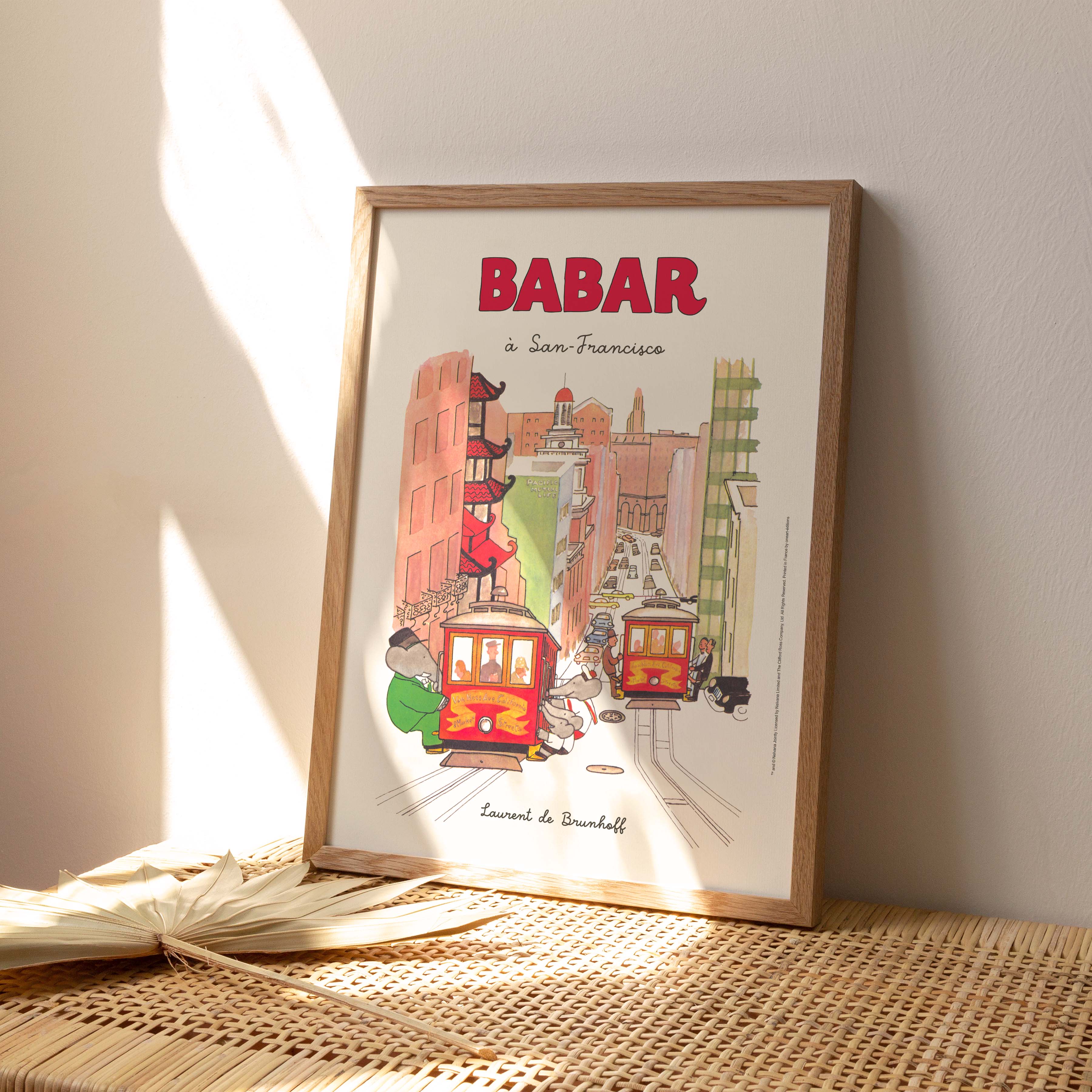 Affiche "Les Imparfaits" Babar à San Francisco