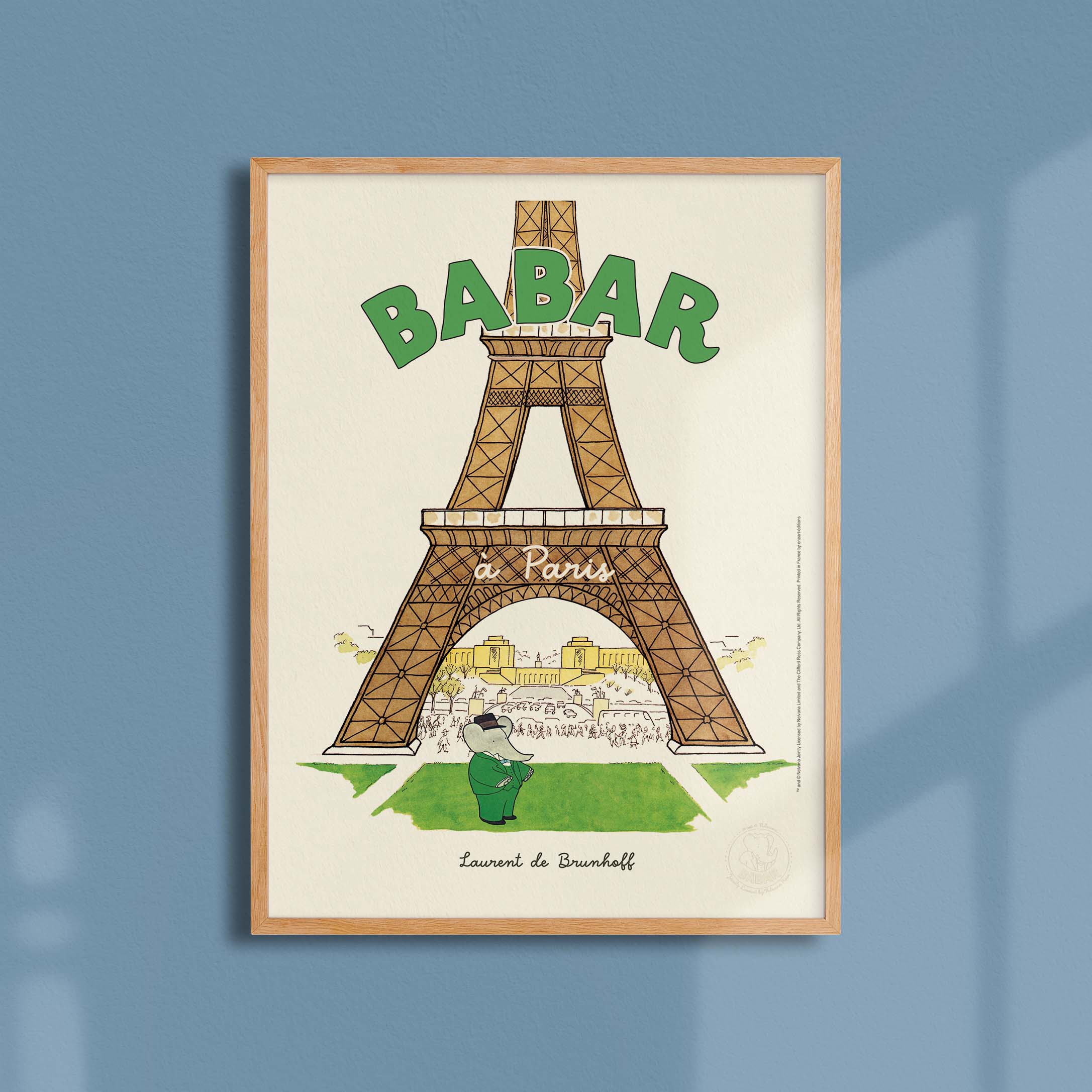 Affiche Babar à Paris