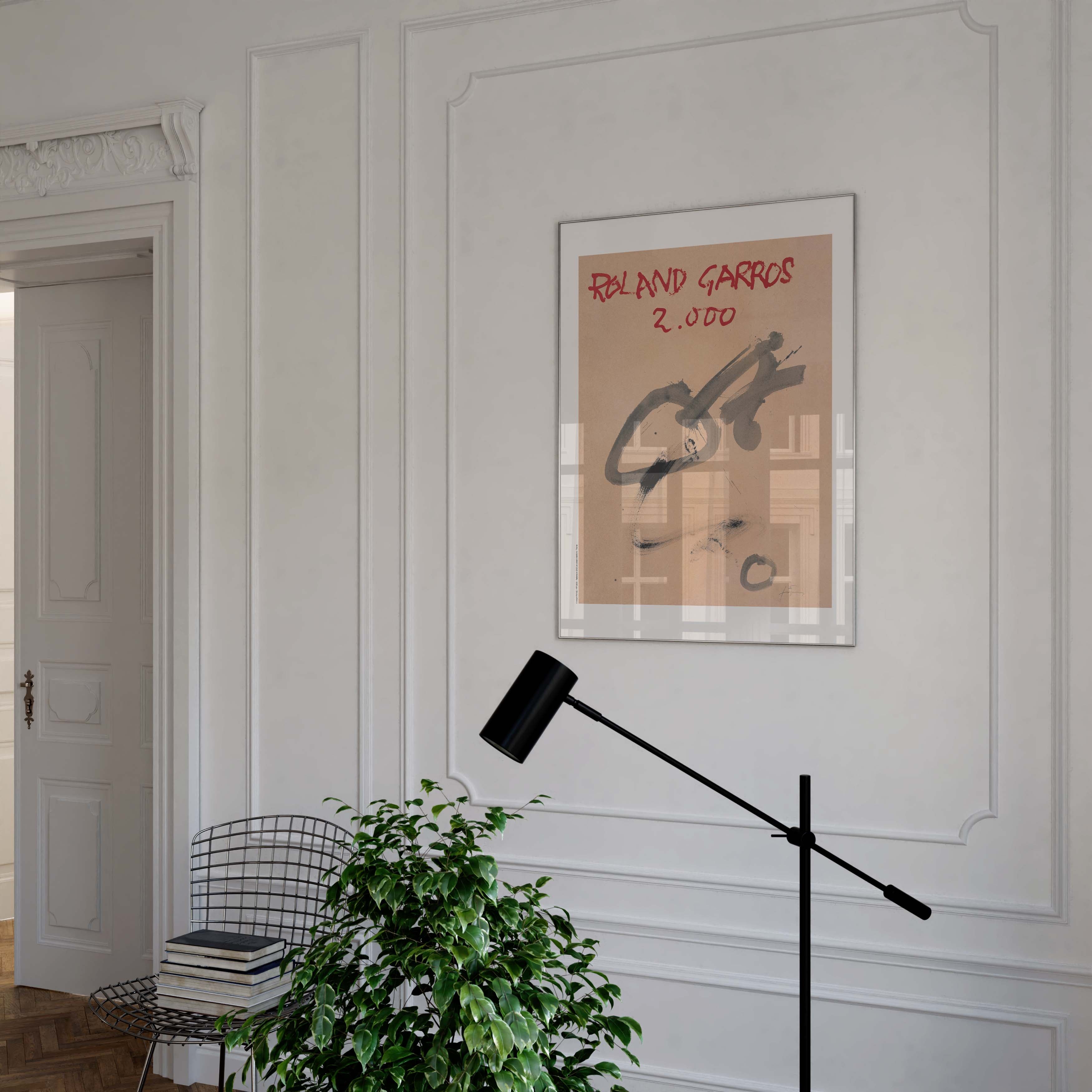Affiche Roland-Garros 2000 par Antoni TAPIES
