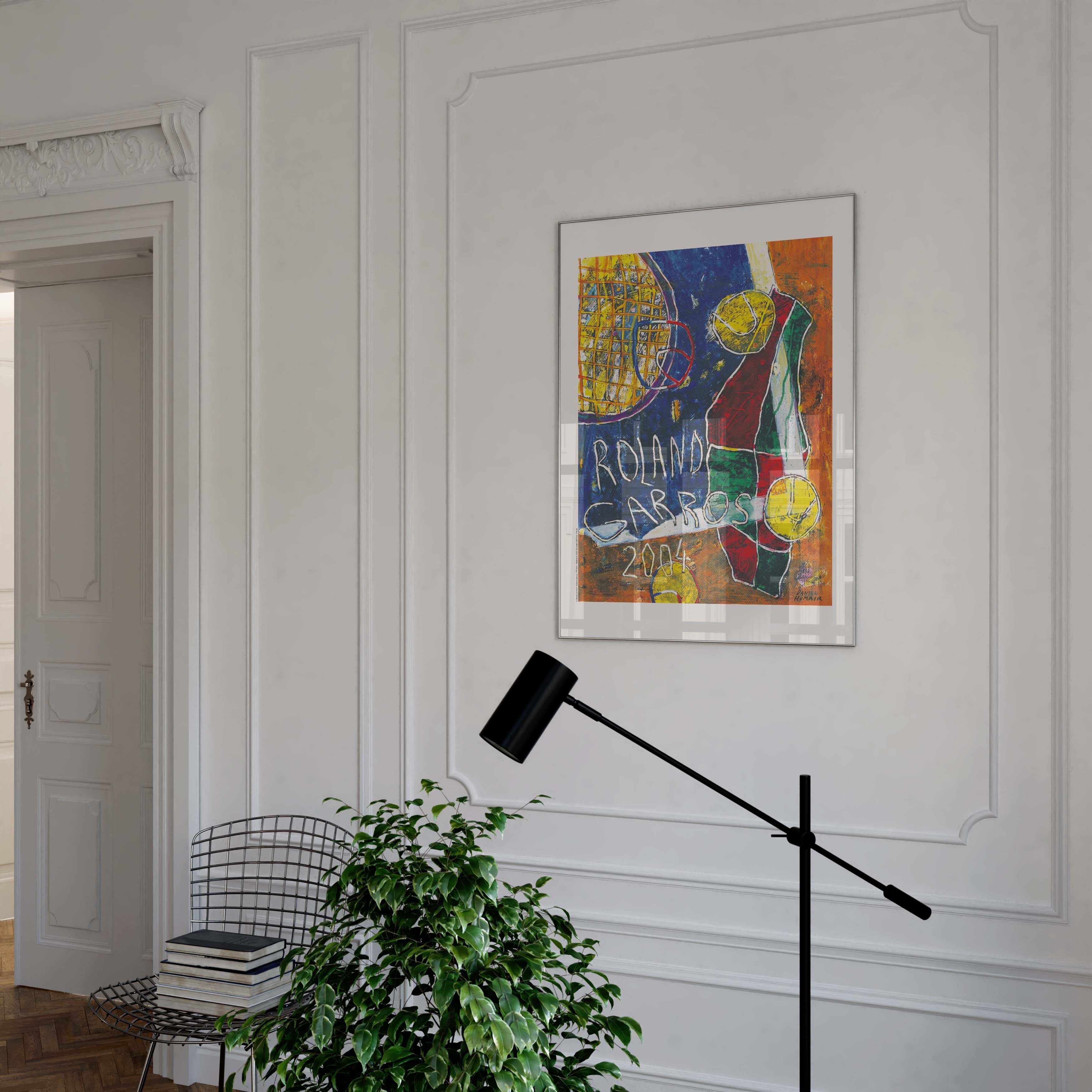 Affiche "Les Imparfaits" Roland-Garros 2004 par Daniel HUMAIR