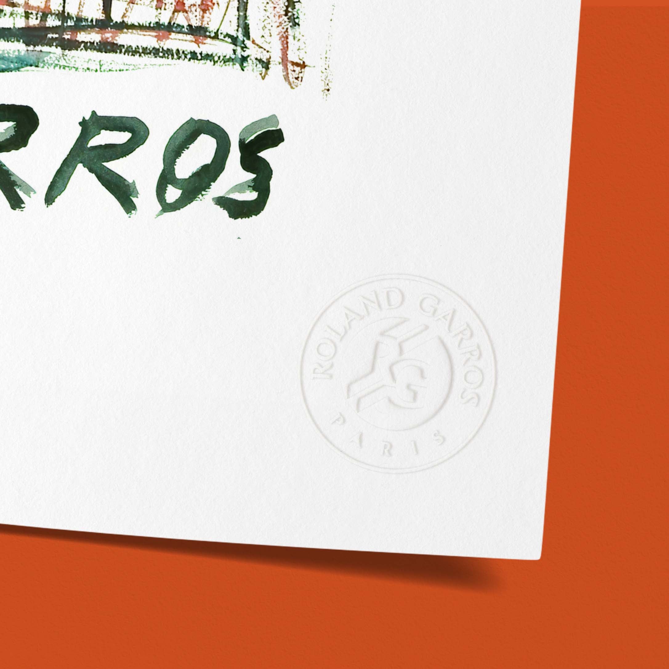 Affiche "Les Imparfaits" Roland-Garros 2006 par Günther FÖRG