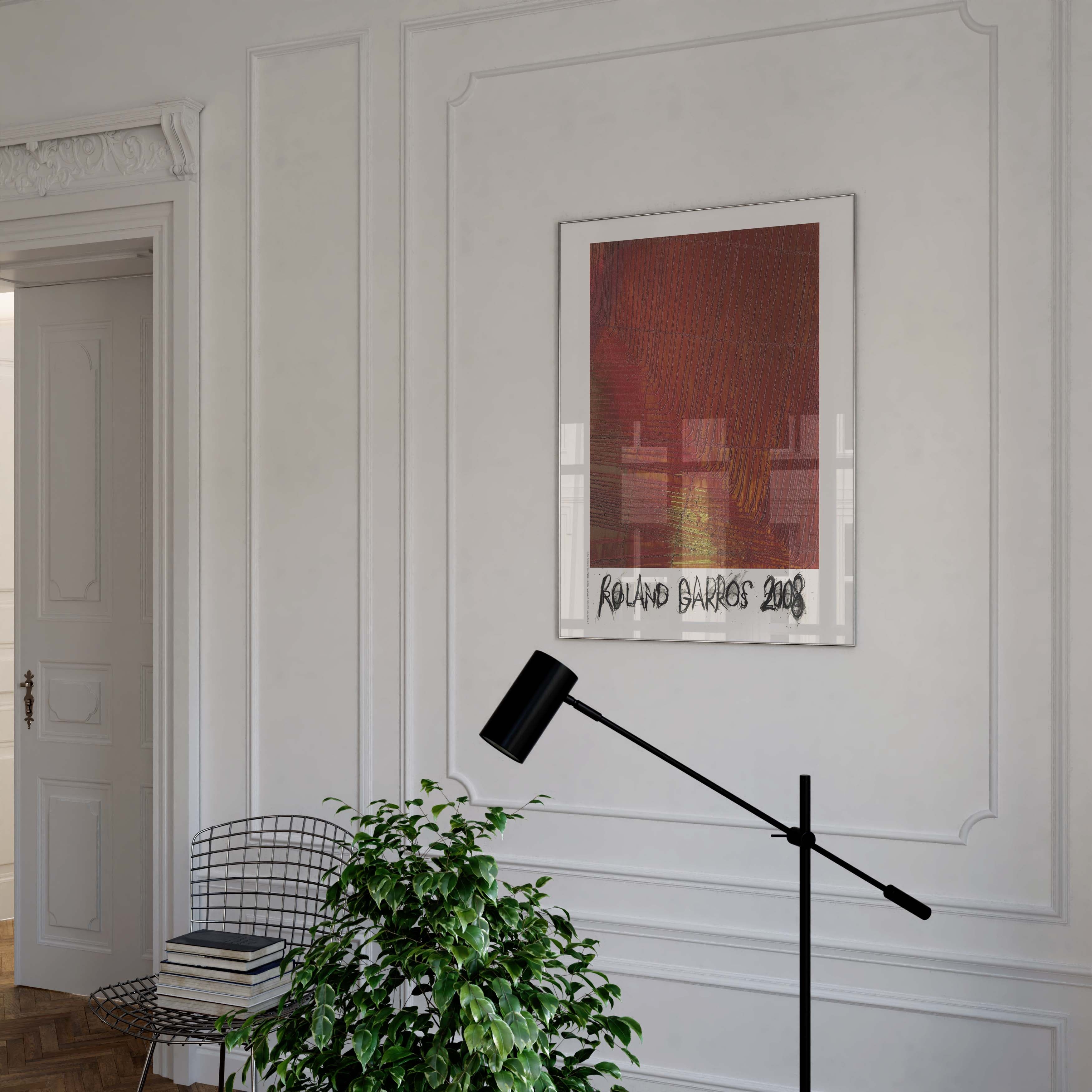 Affiche "Les Imparfaits" Roland-Garros 2008 par Arnulf RAINER