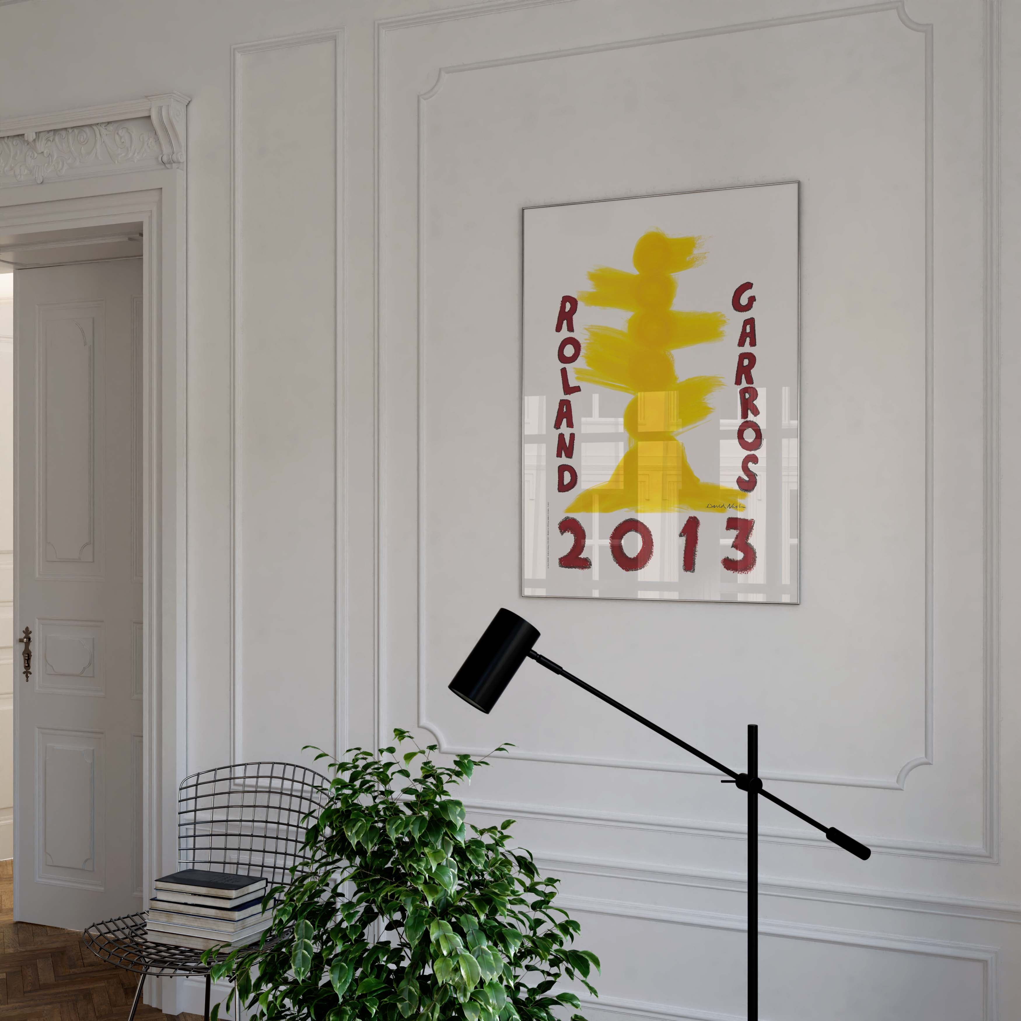 Affiche Roland-Garros 2013 par David NASH