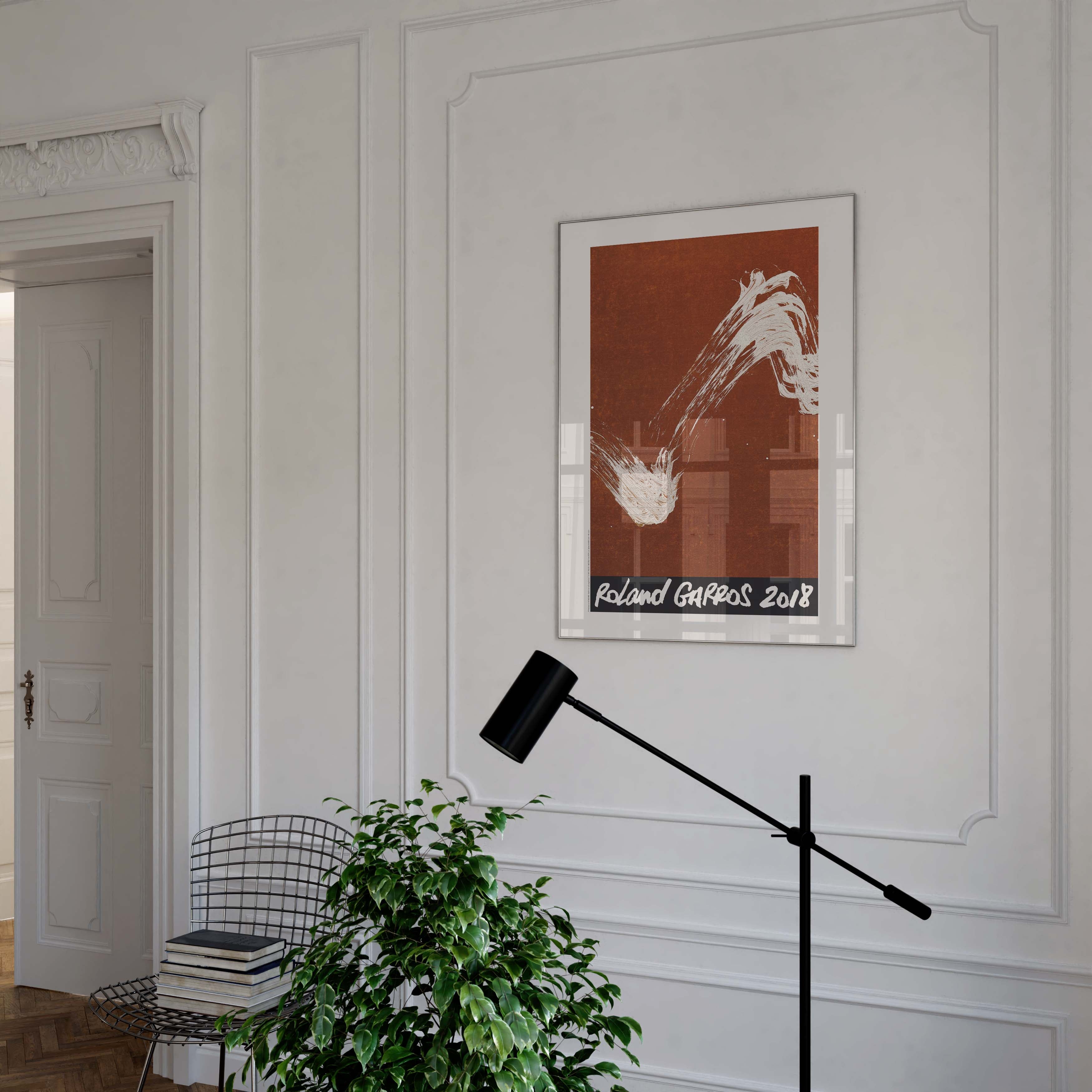 Affiche "Les Imparfaits" Roland-Garros 2018 par Fabienne VERDIER