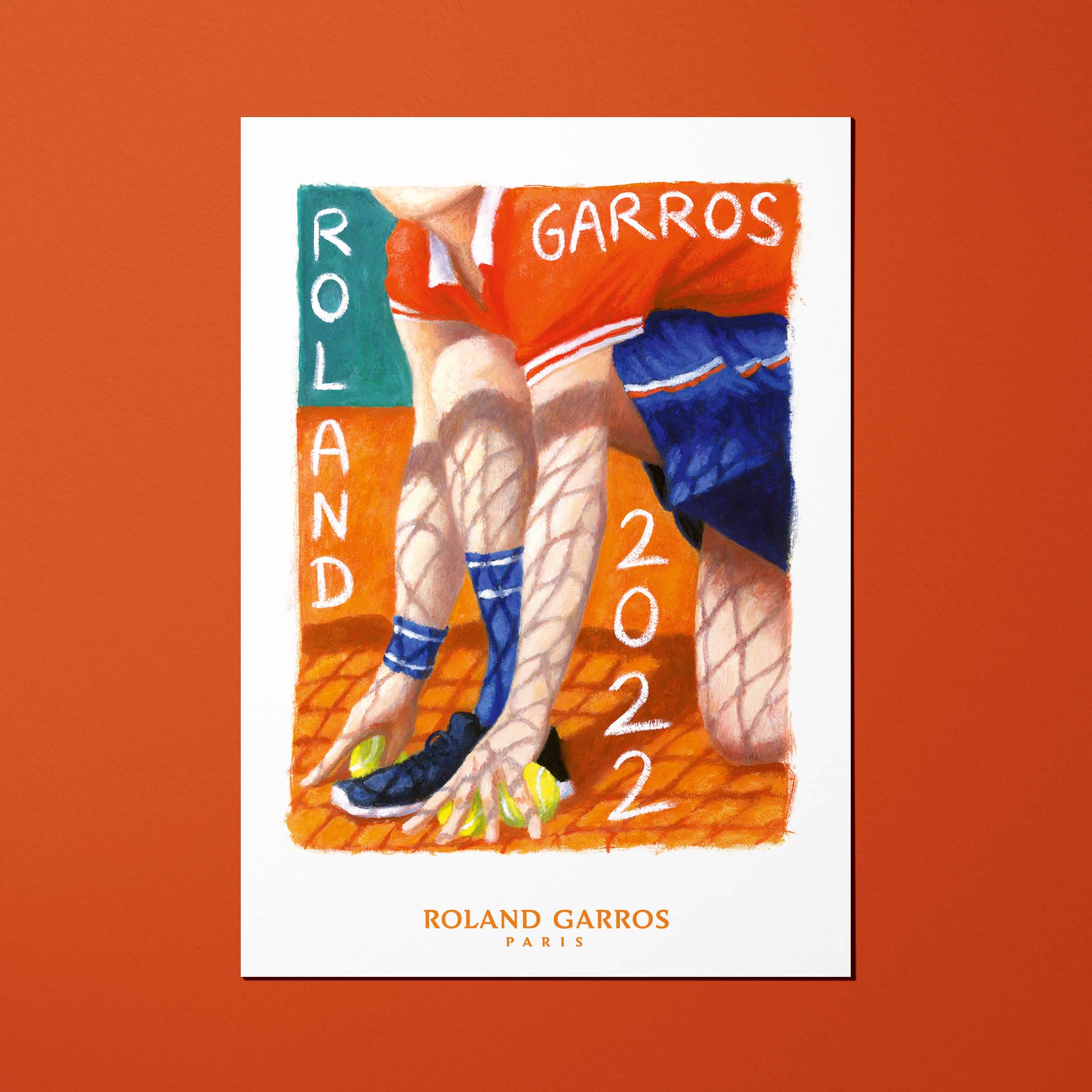 Carte postale Roland-Garros 2022 par Louise SARTOR
