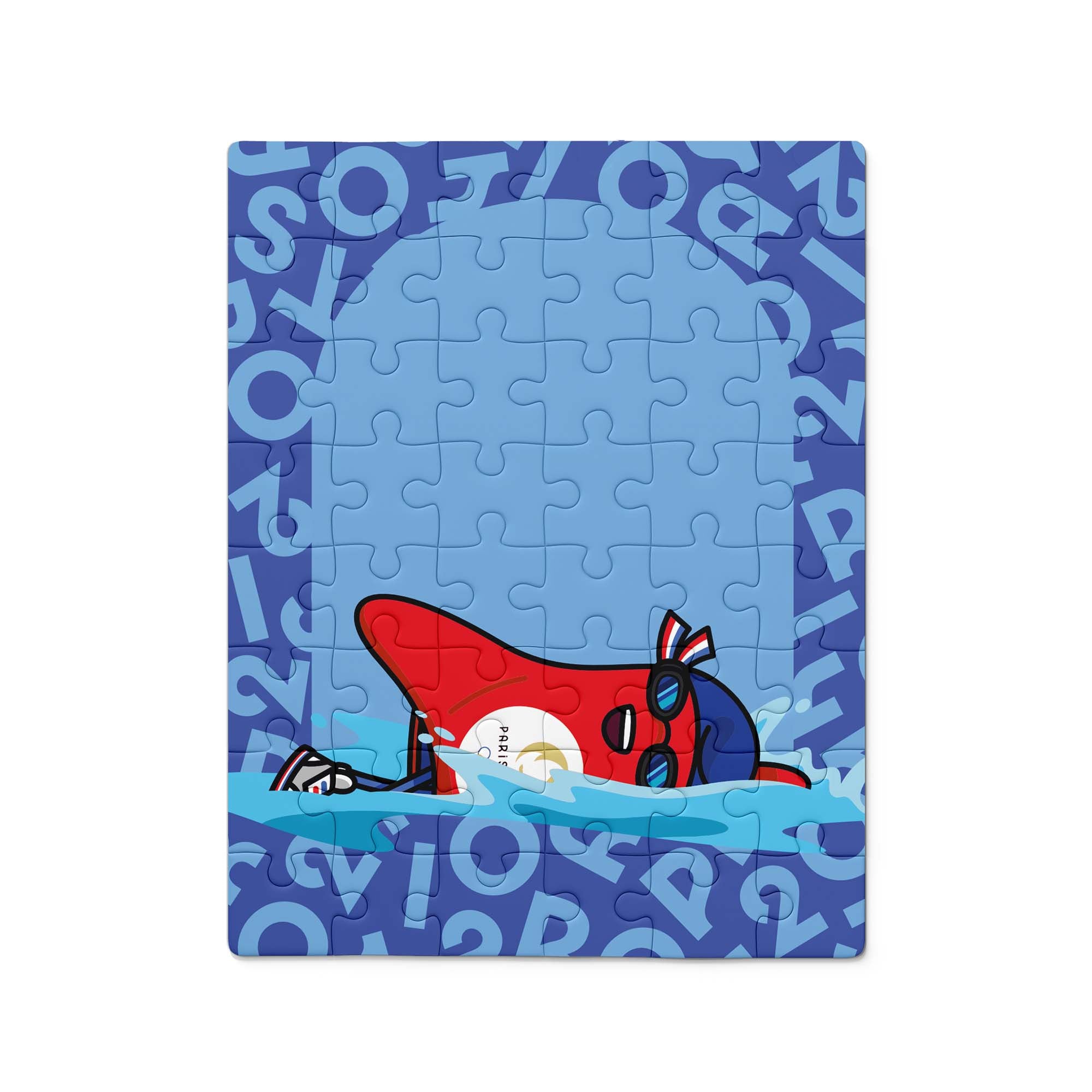Paris 2024 Puzzle - 48 pieces - Swimming