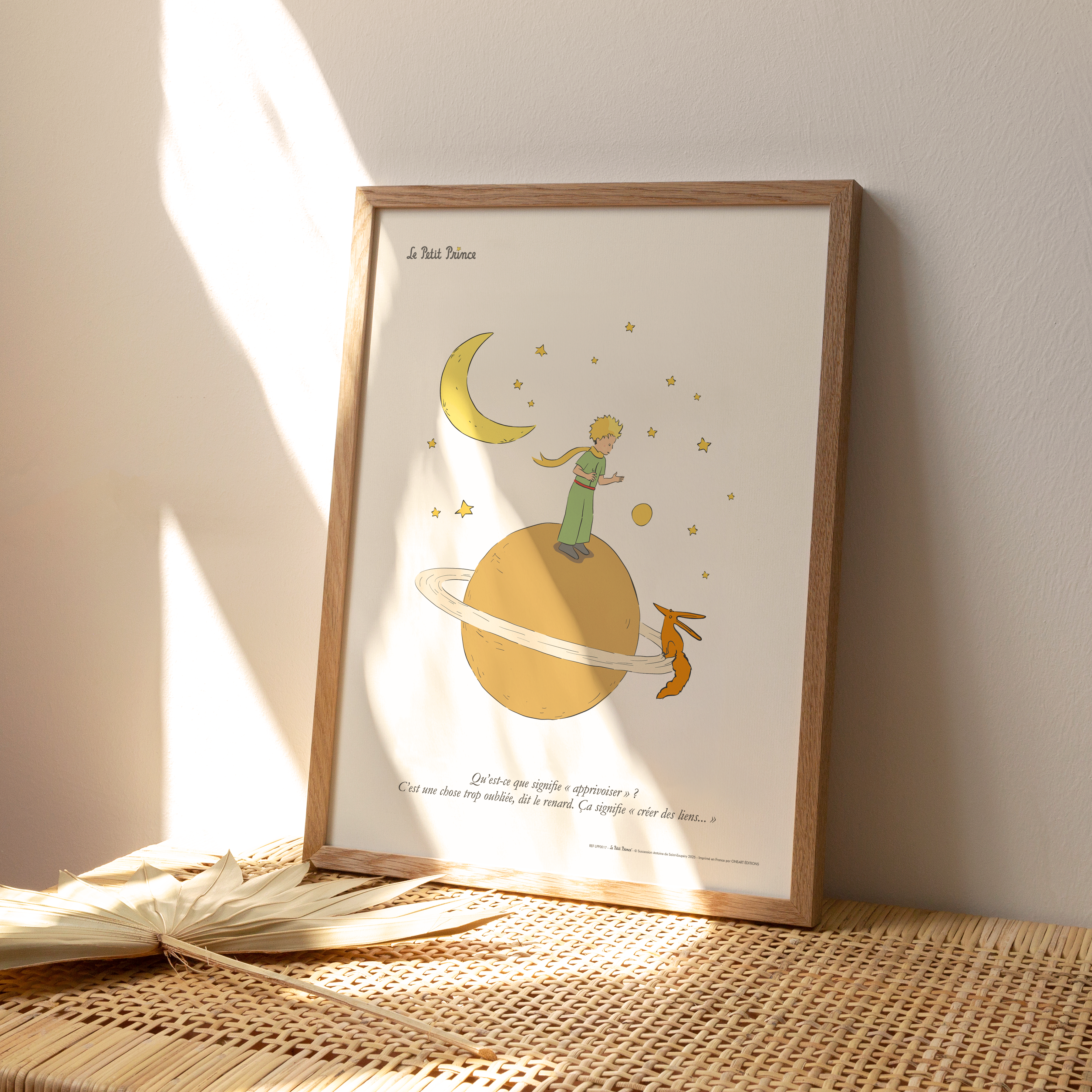 Affiche Le Petit Prince Apprivoiser