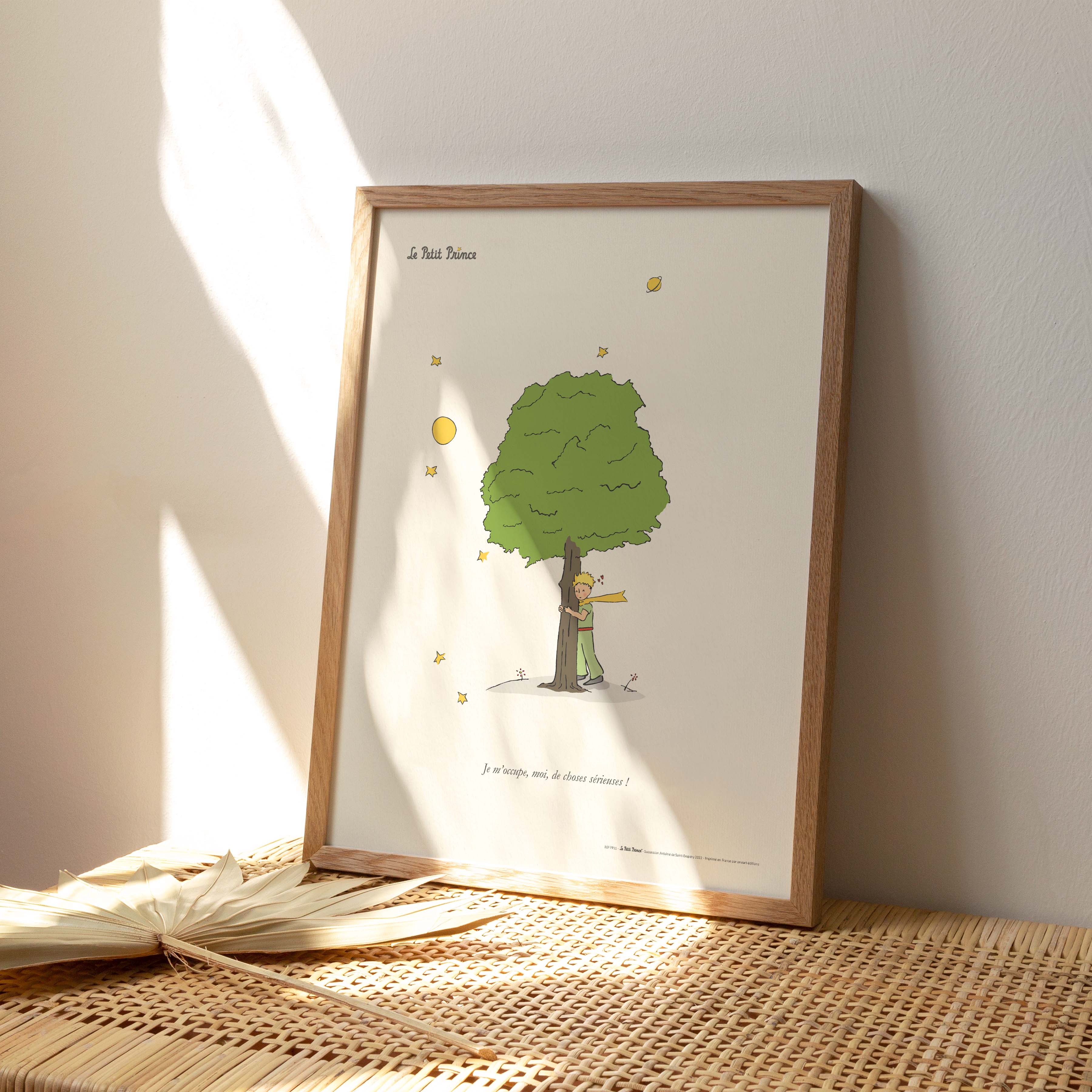 Affiche Le petit prince - Le Petit Prince et l'arbre-oneart.fr