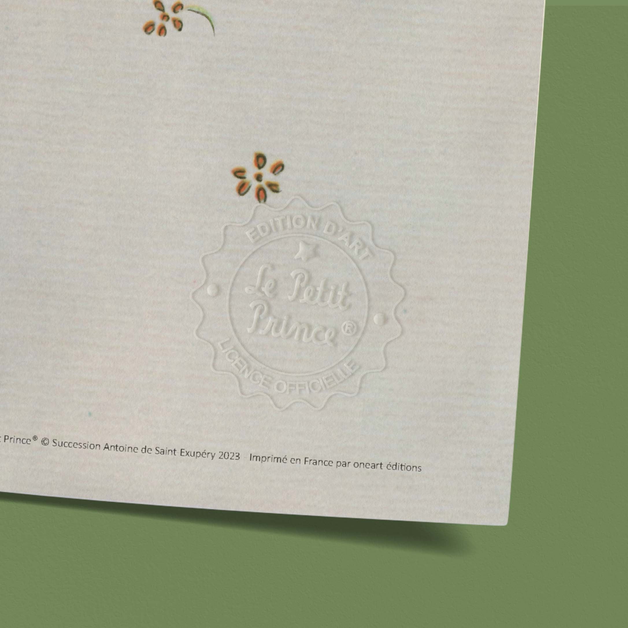 Affiche "Les Imparfaits" Le petit prince - Couverture français