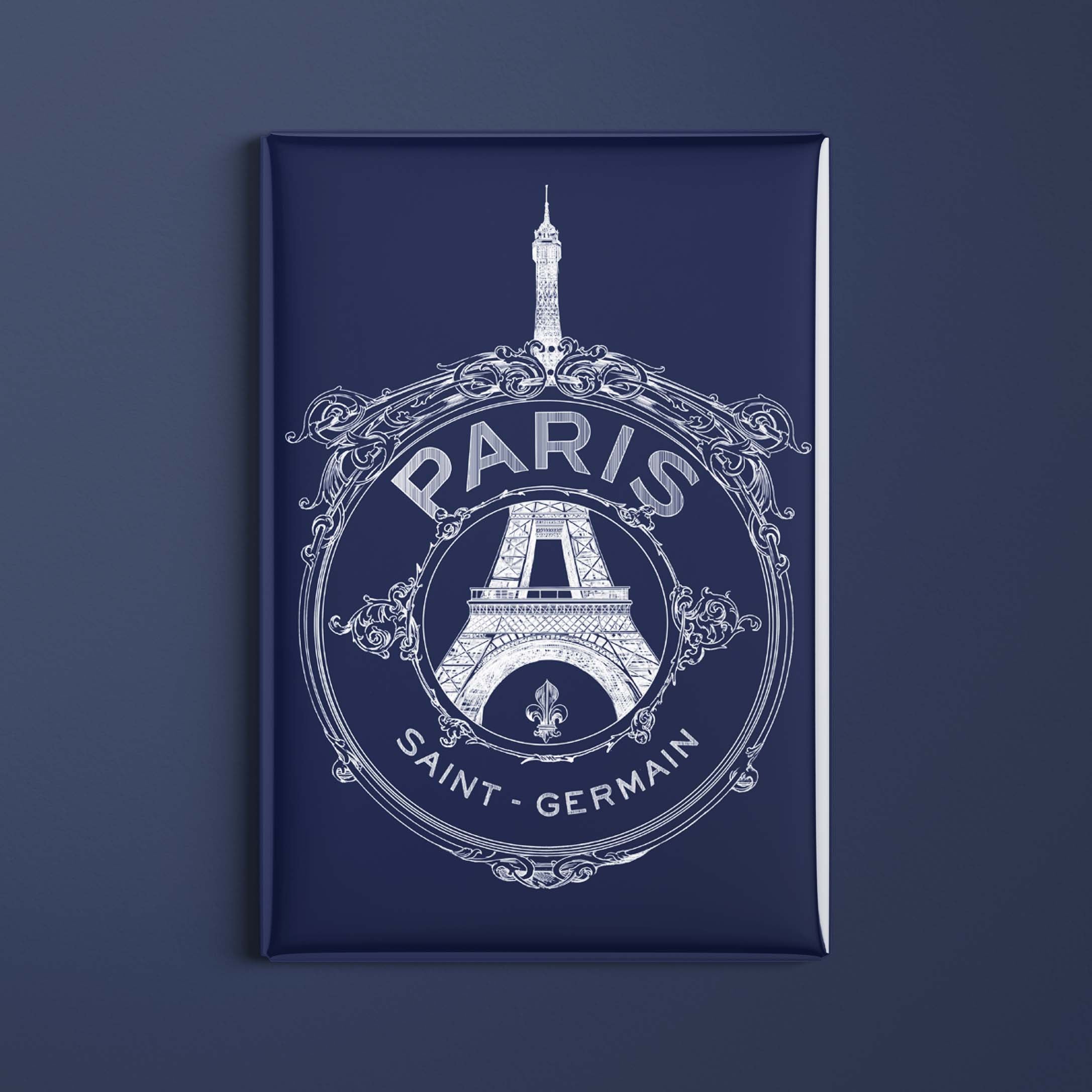 Magnet PSG Allégorie Parisienne par Octave Marsal