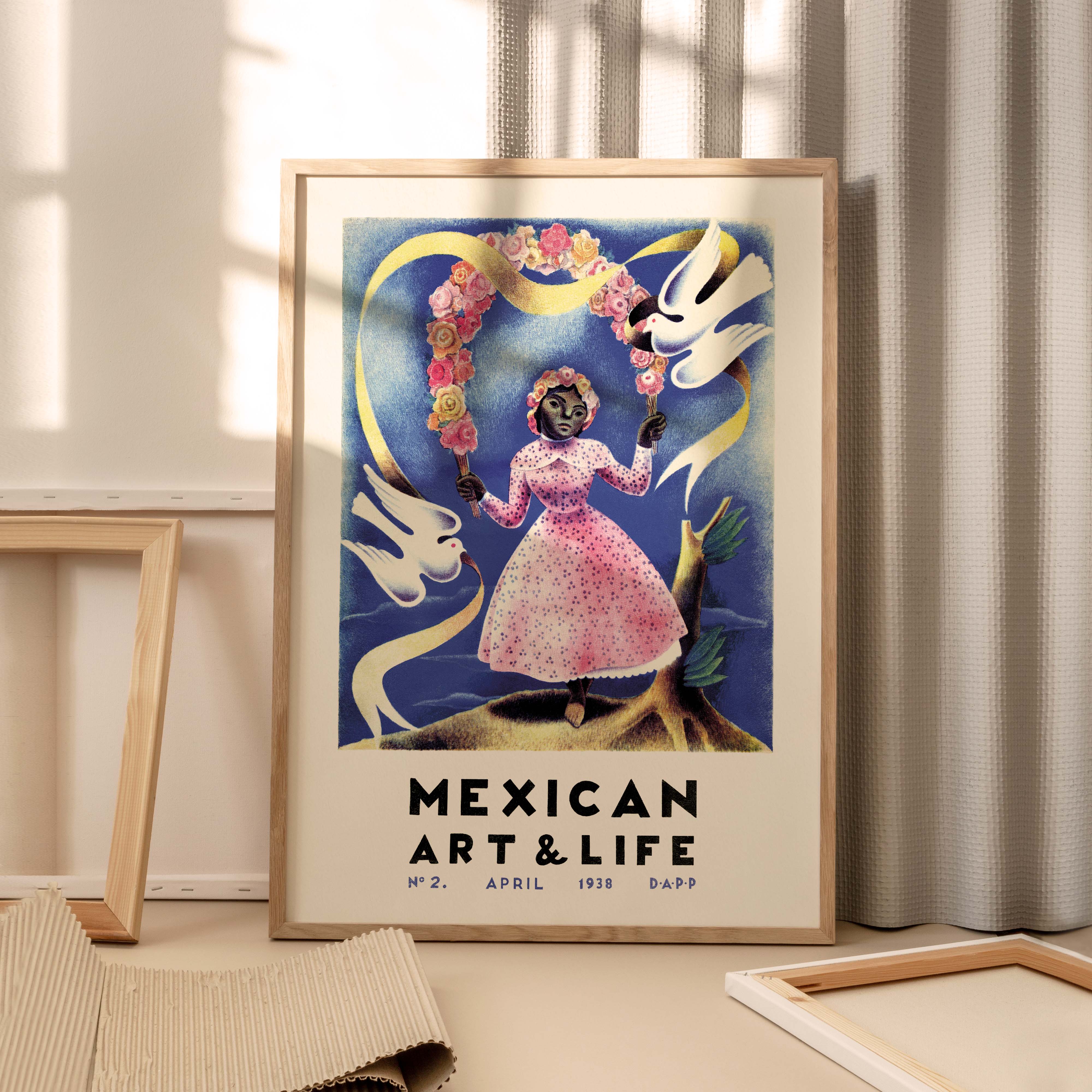 Affiche Mexican Art & Life - N° 2-oneart.fr