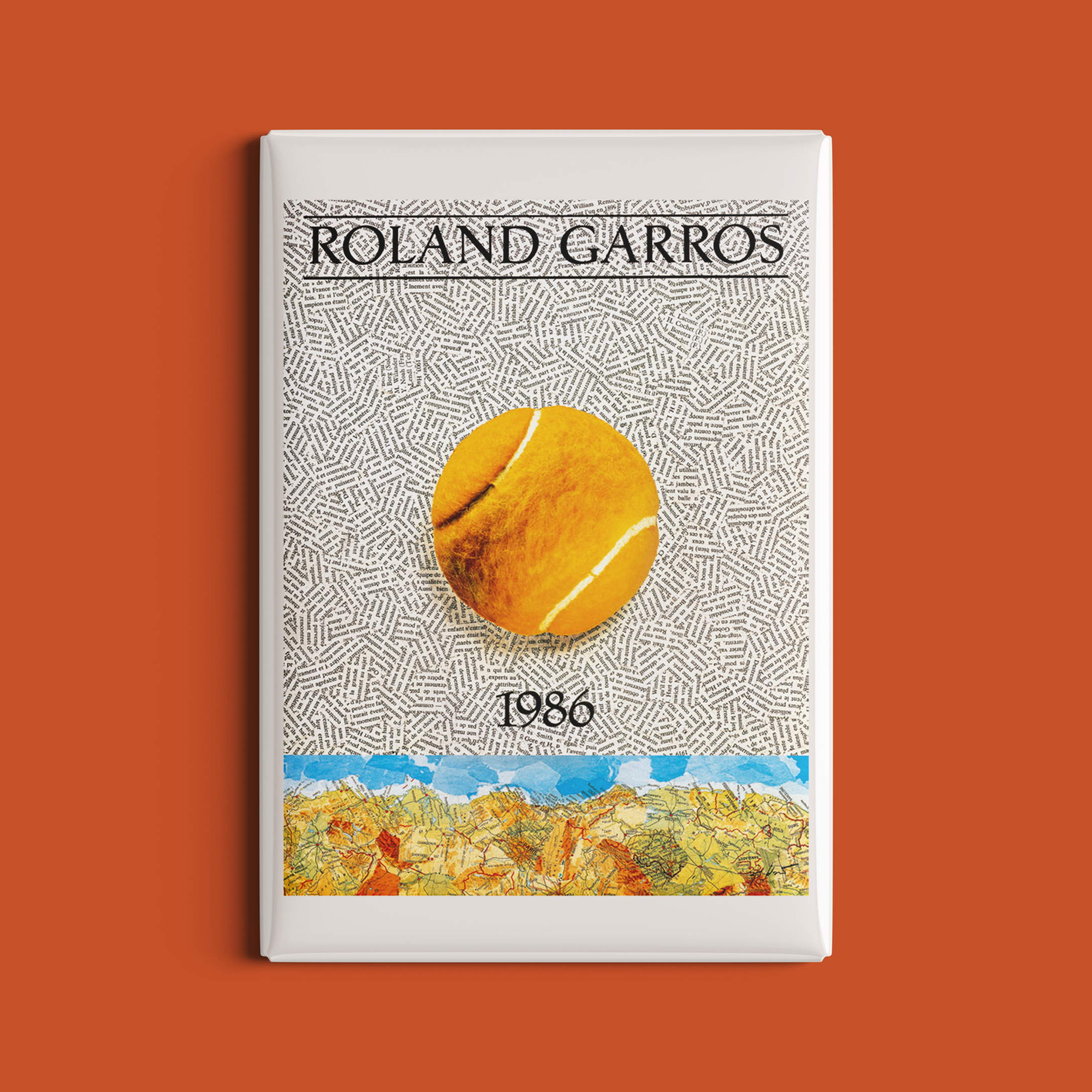 Magnet Roland-Garros 1986 par Jiri KOLAR