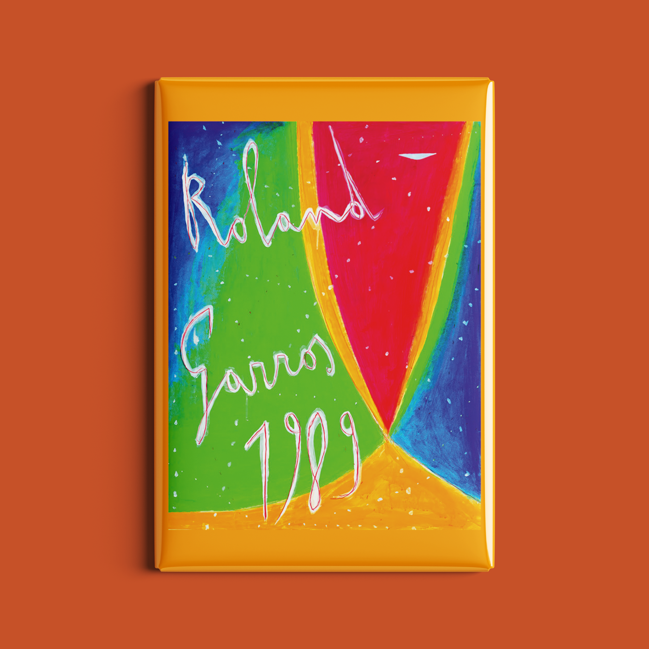 Magnet Roland-Garros 1989 par Nicola DE MARIA