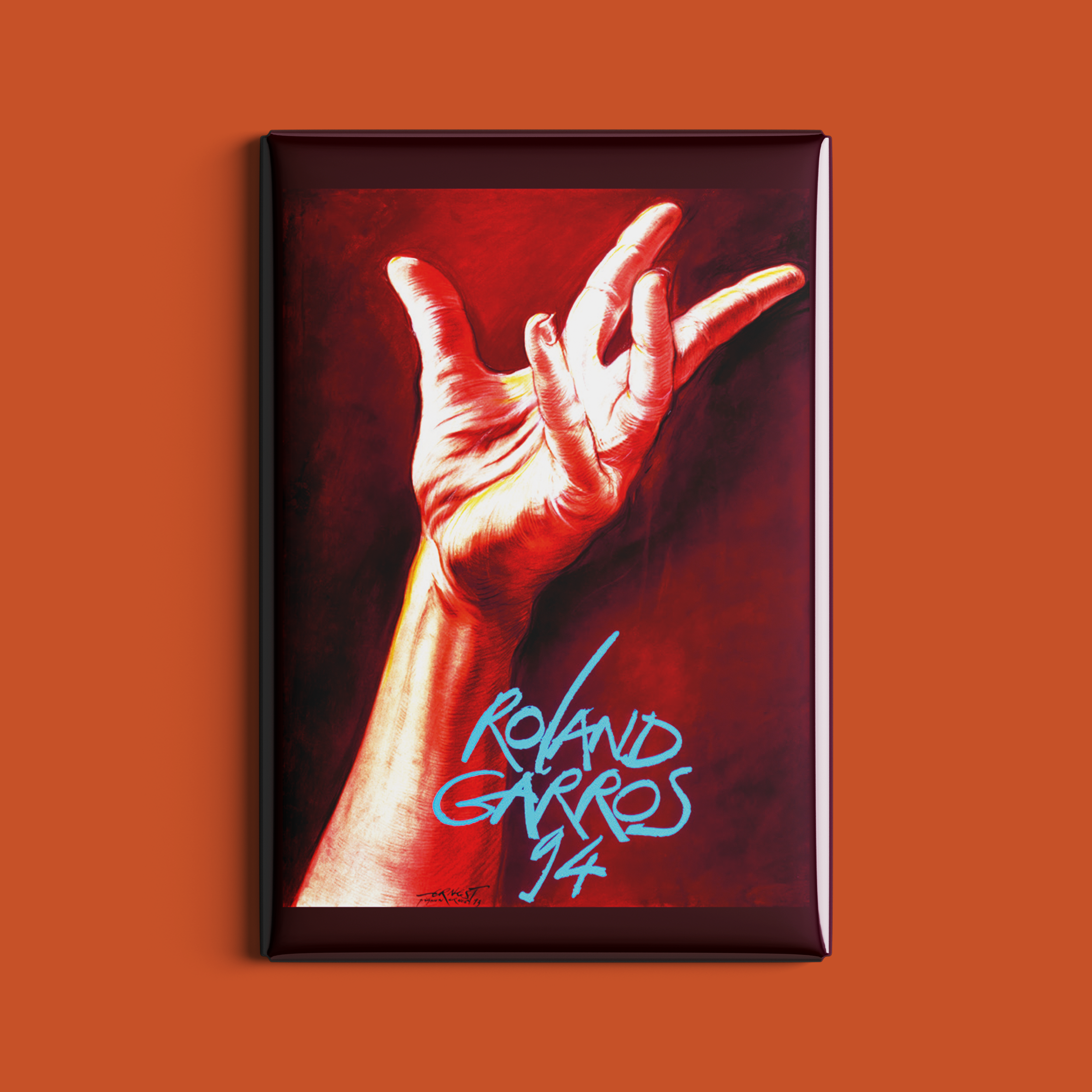 Magnet Roland-Garros 1994 par Ernest PIGNON-ERNEST