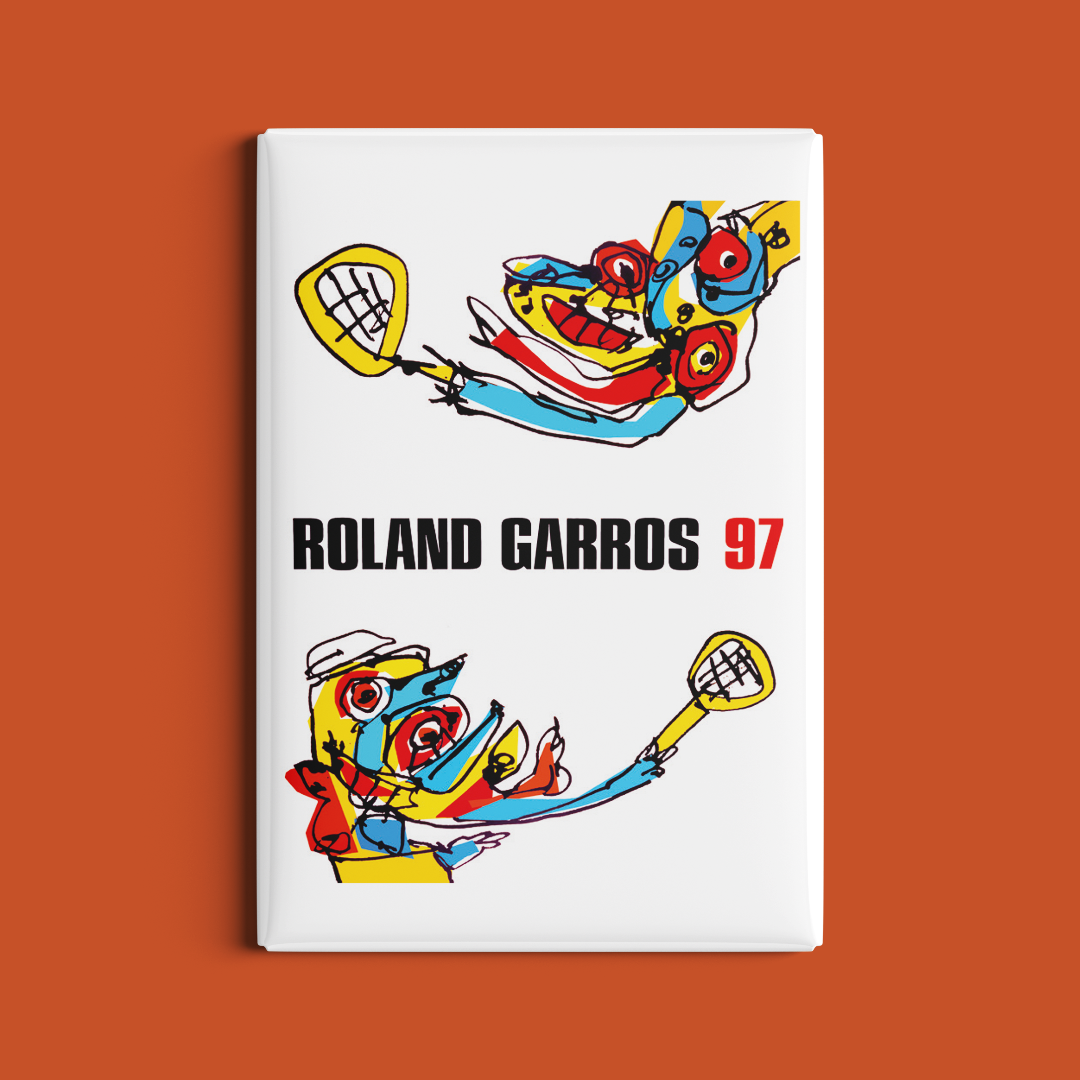 Magnet Roland-Garros 1997 par Antonio SAURA