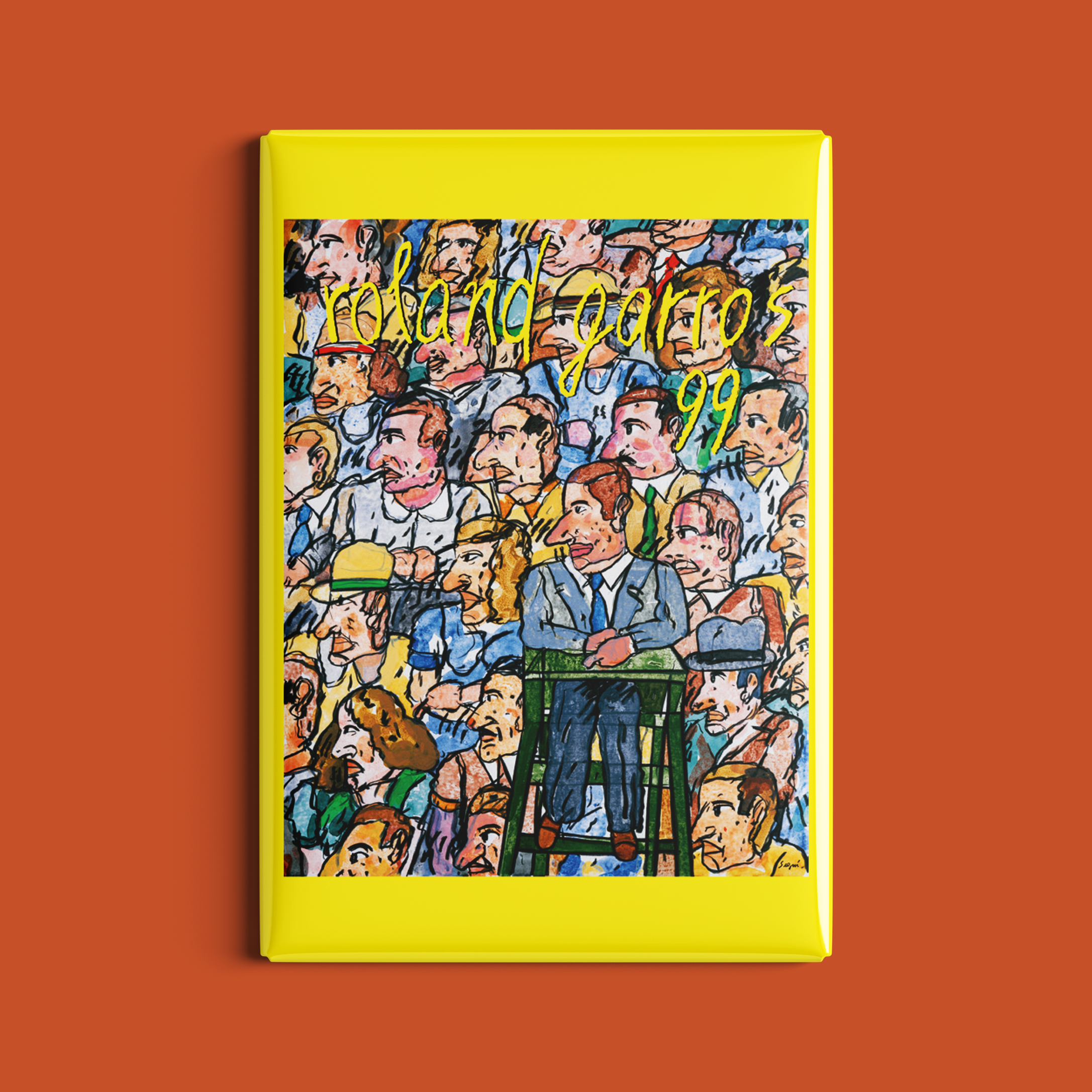 Magnet Roland-Garros 1999 par Antonio SEGUI