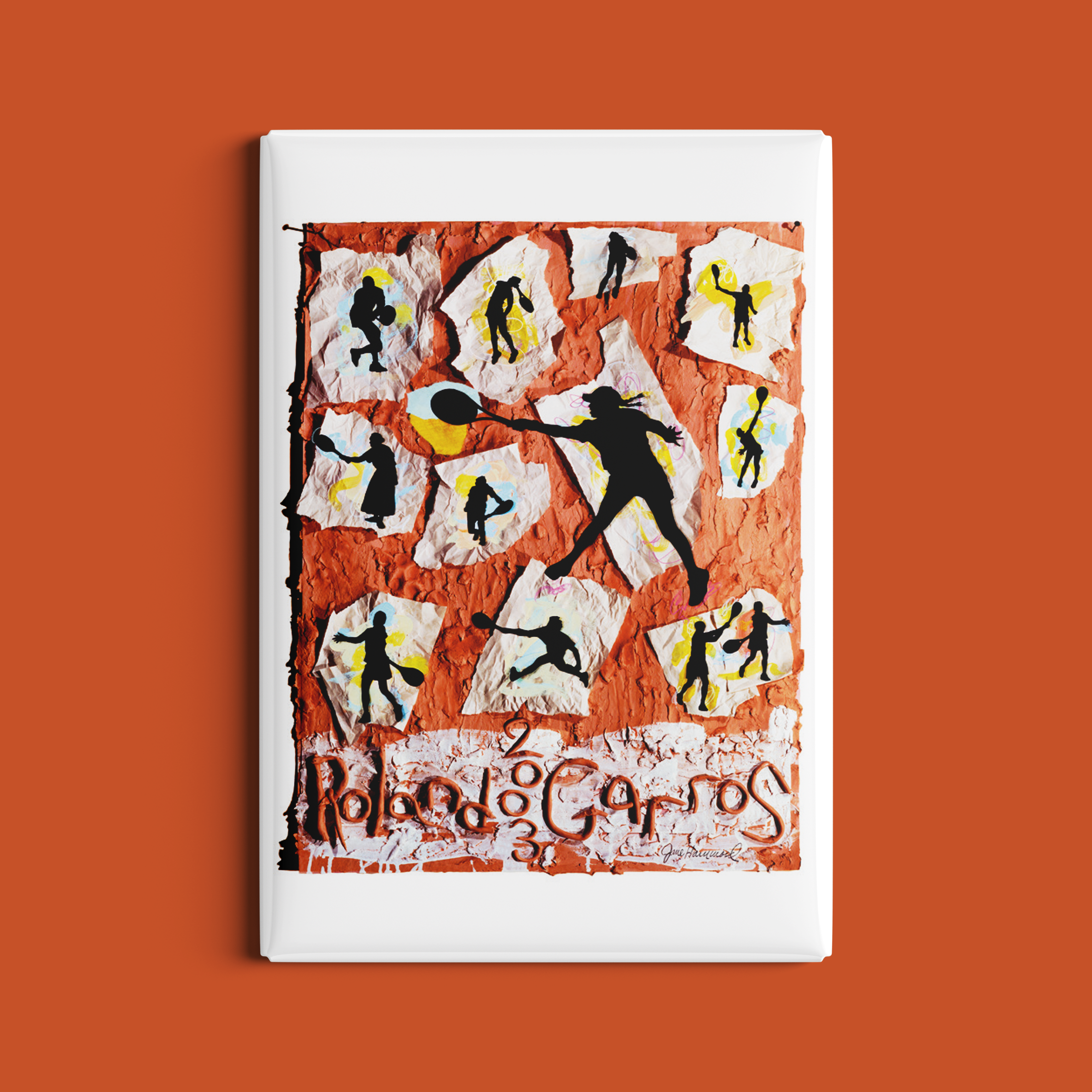 Magnet Roland-Garros 2003 par Jane HAMMOND