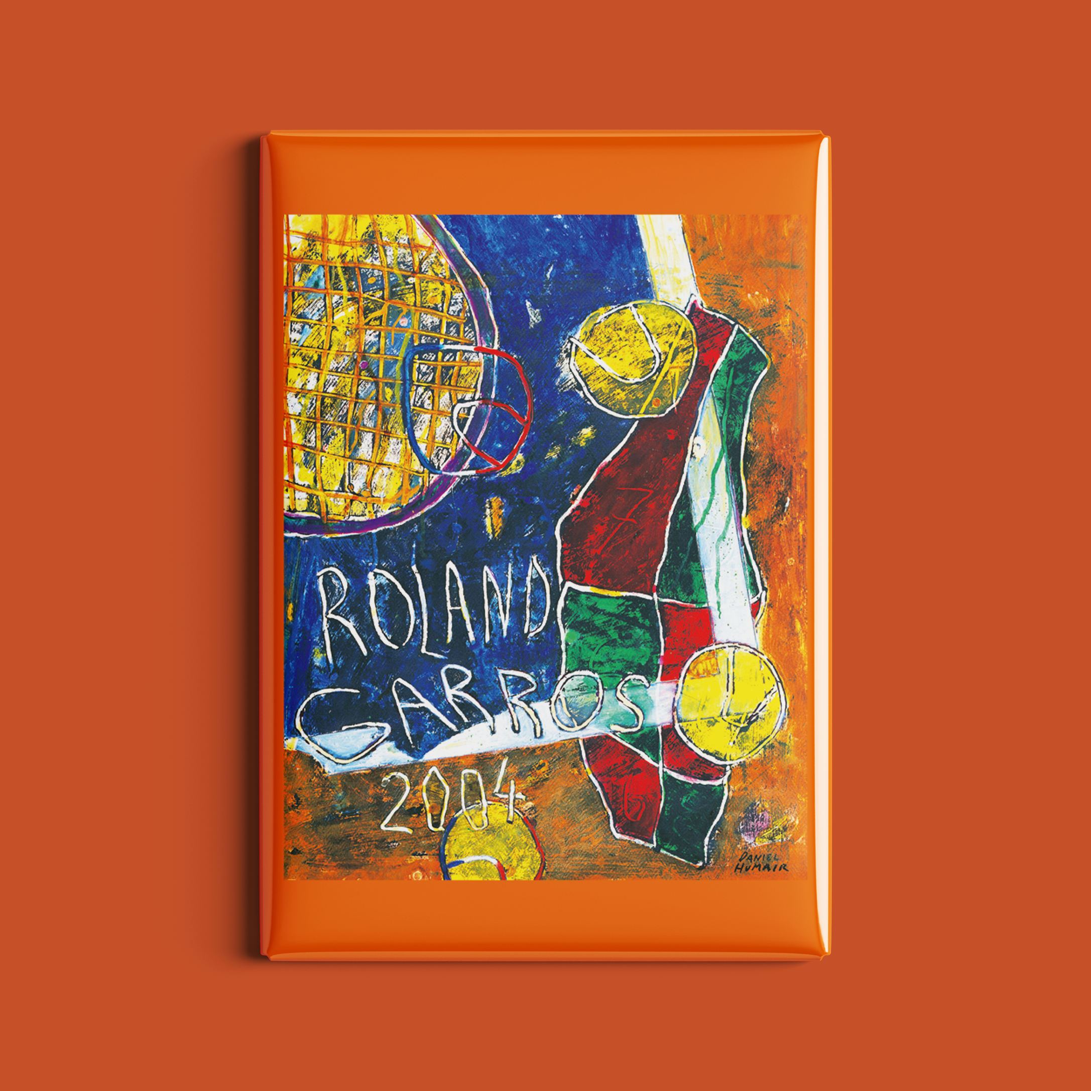 Magnet Roland-Garros 2004 par Daniel HUMAIR