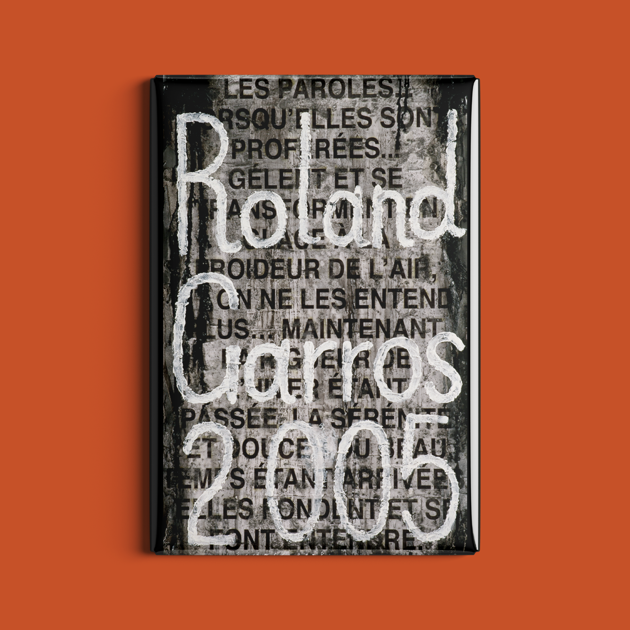 Magnet Roland-Garros 2005 par Jaume PLENSA