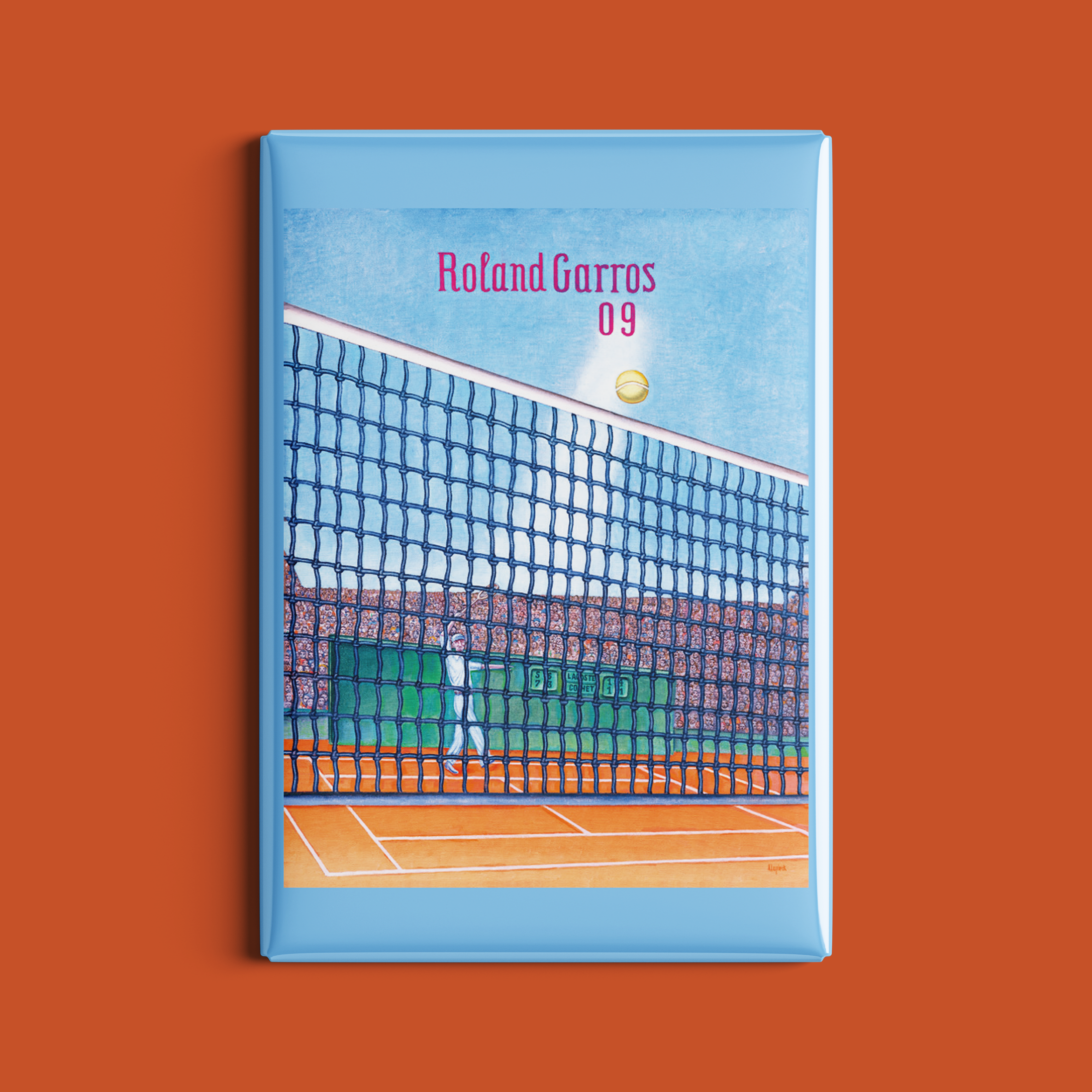 Magnet Roland-Garros 2009 par Konrad KLAPHECK