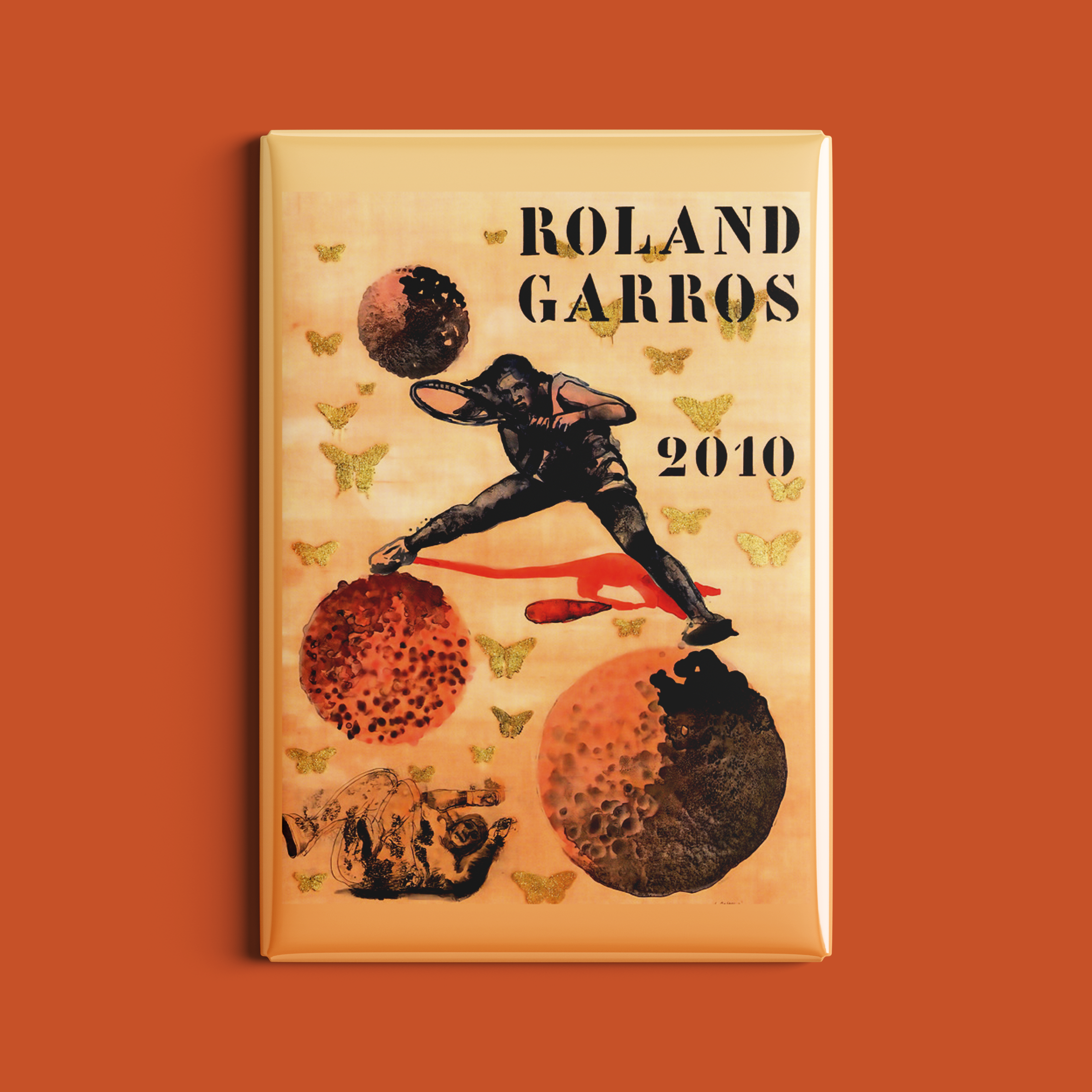 Magnet Roland-Garros 2010 par Nalini MALANI