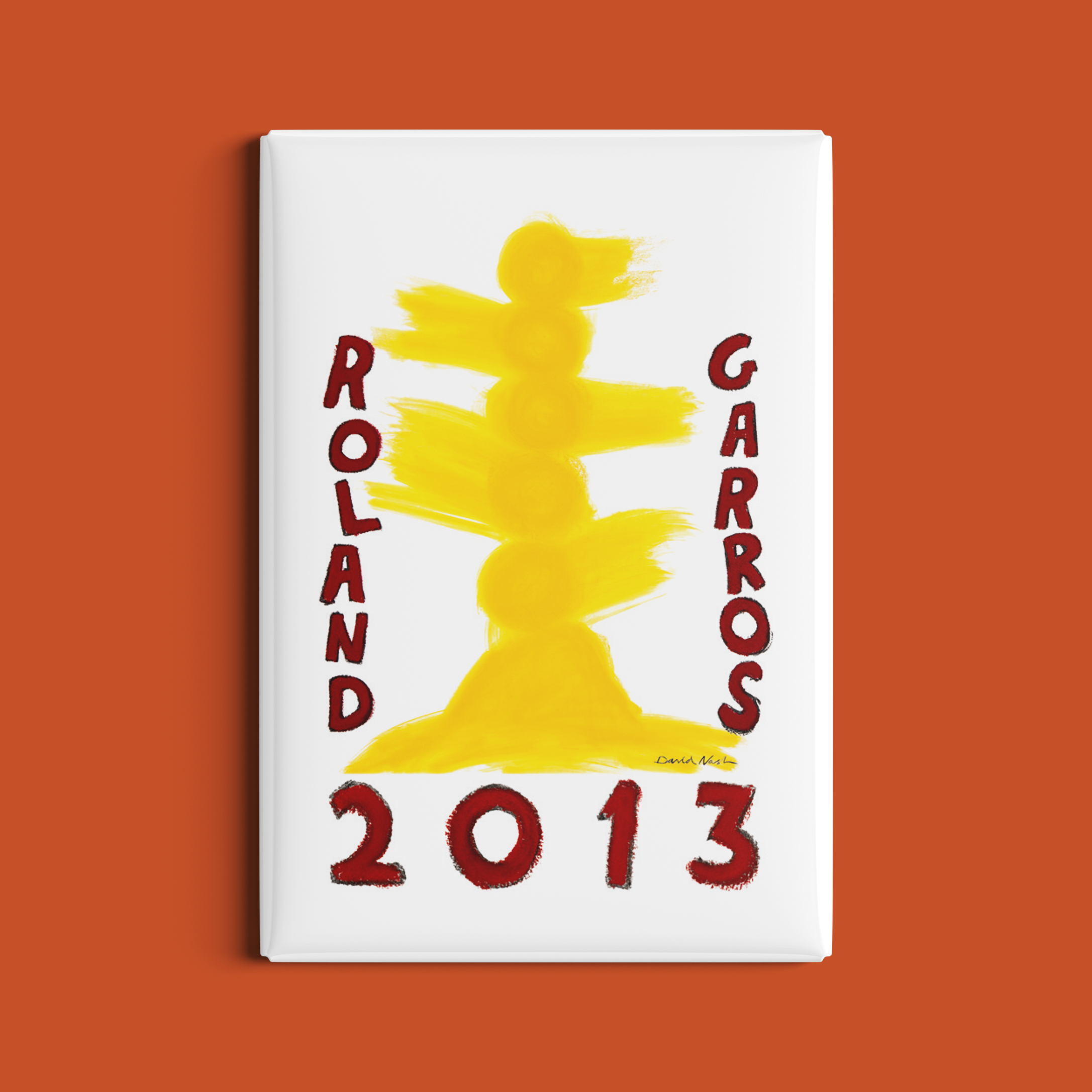 Magnet Roland-Garros 2013 par David NASH