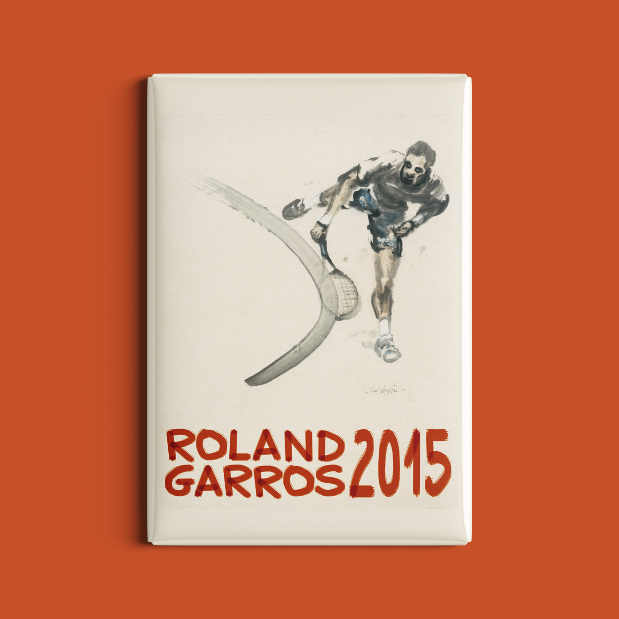 Magnet Roland-Garros 2015 par Du ZHENJUN