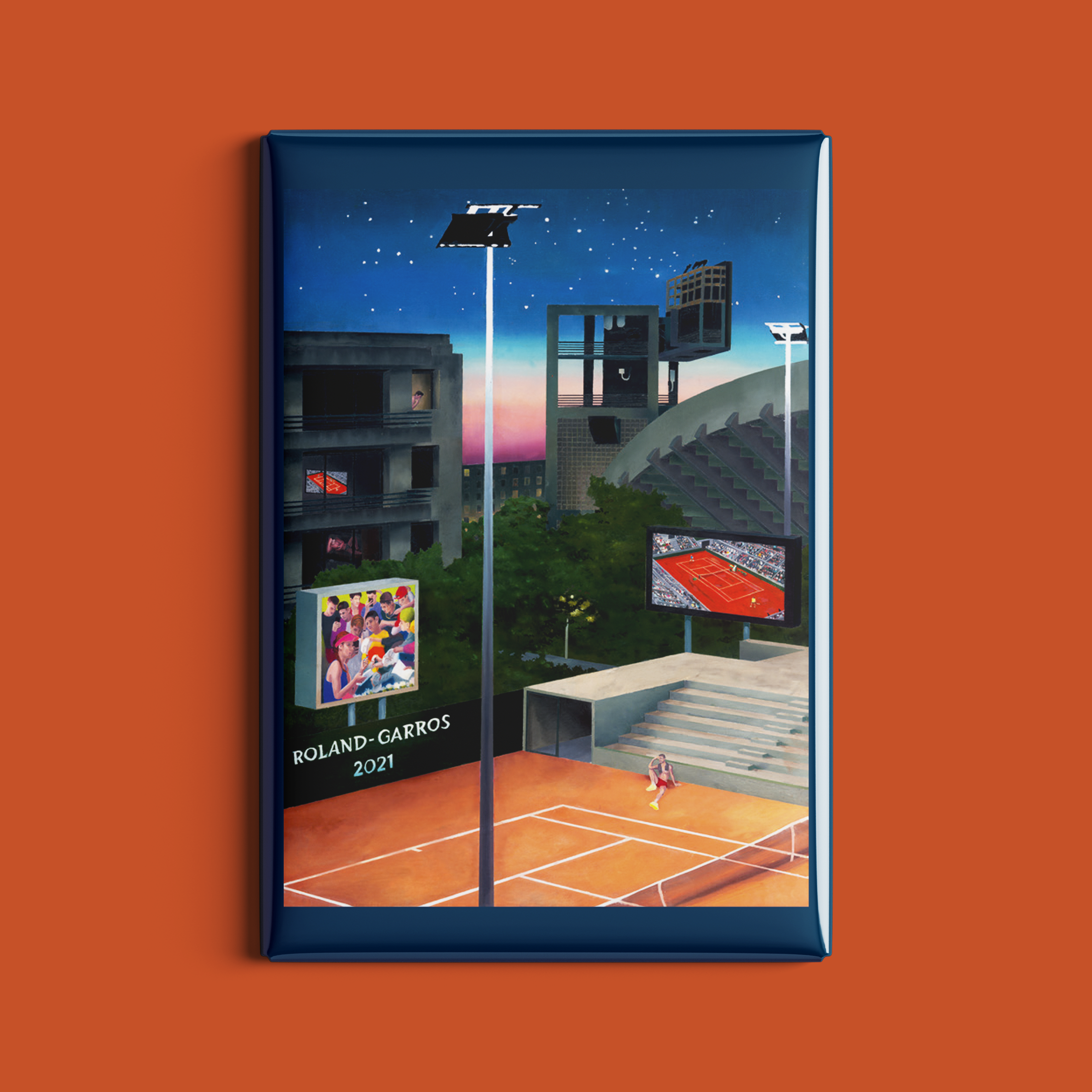 Magnet Roland-Garros 2021 par Jean CLARACQ