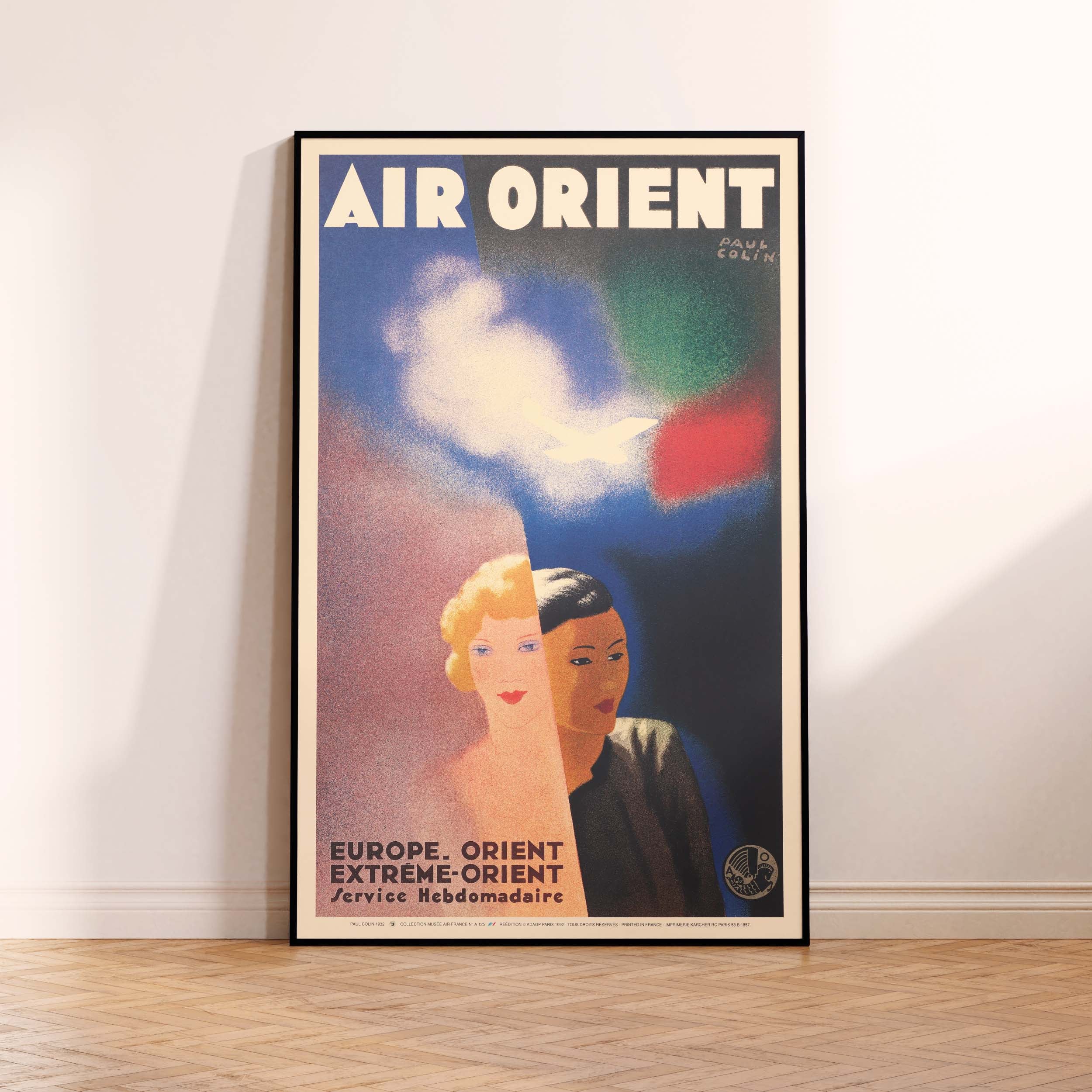 Affiche d'agence Air Orient-oneart.fr