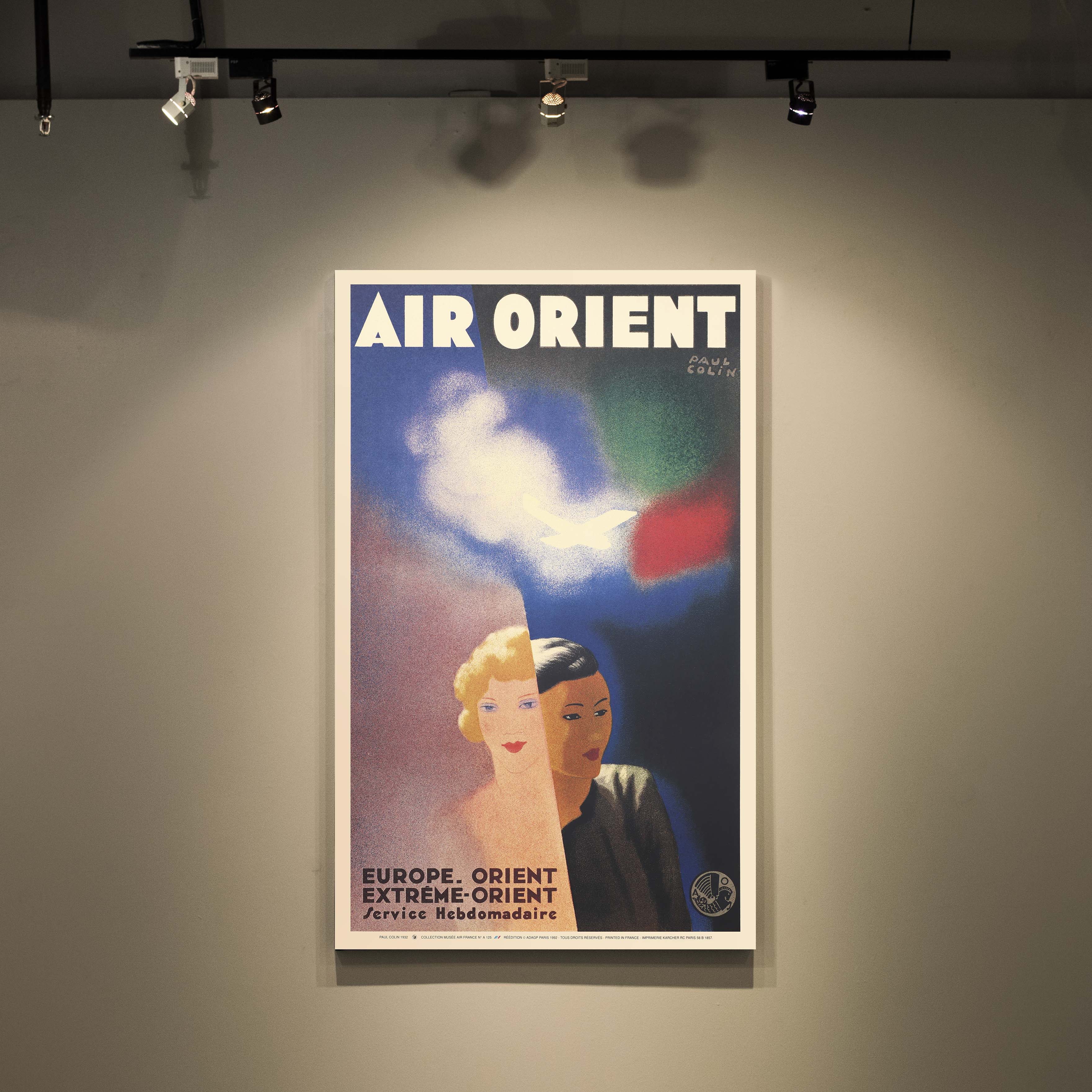 Affiche d'agence Air Orient-oneart.fr