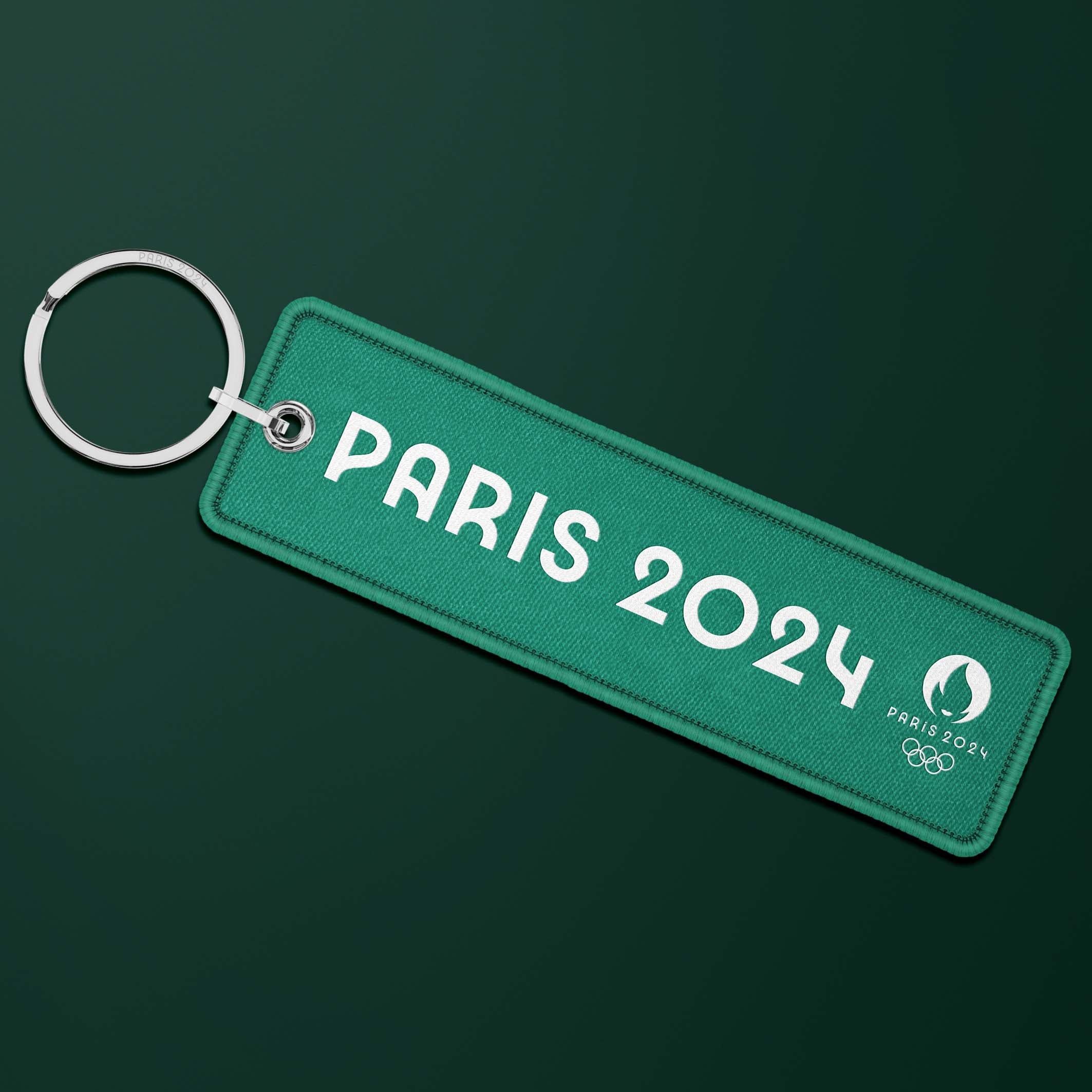 Paris 2024 Rainbow flame key ring - Golf