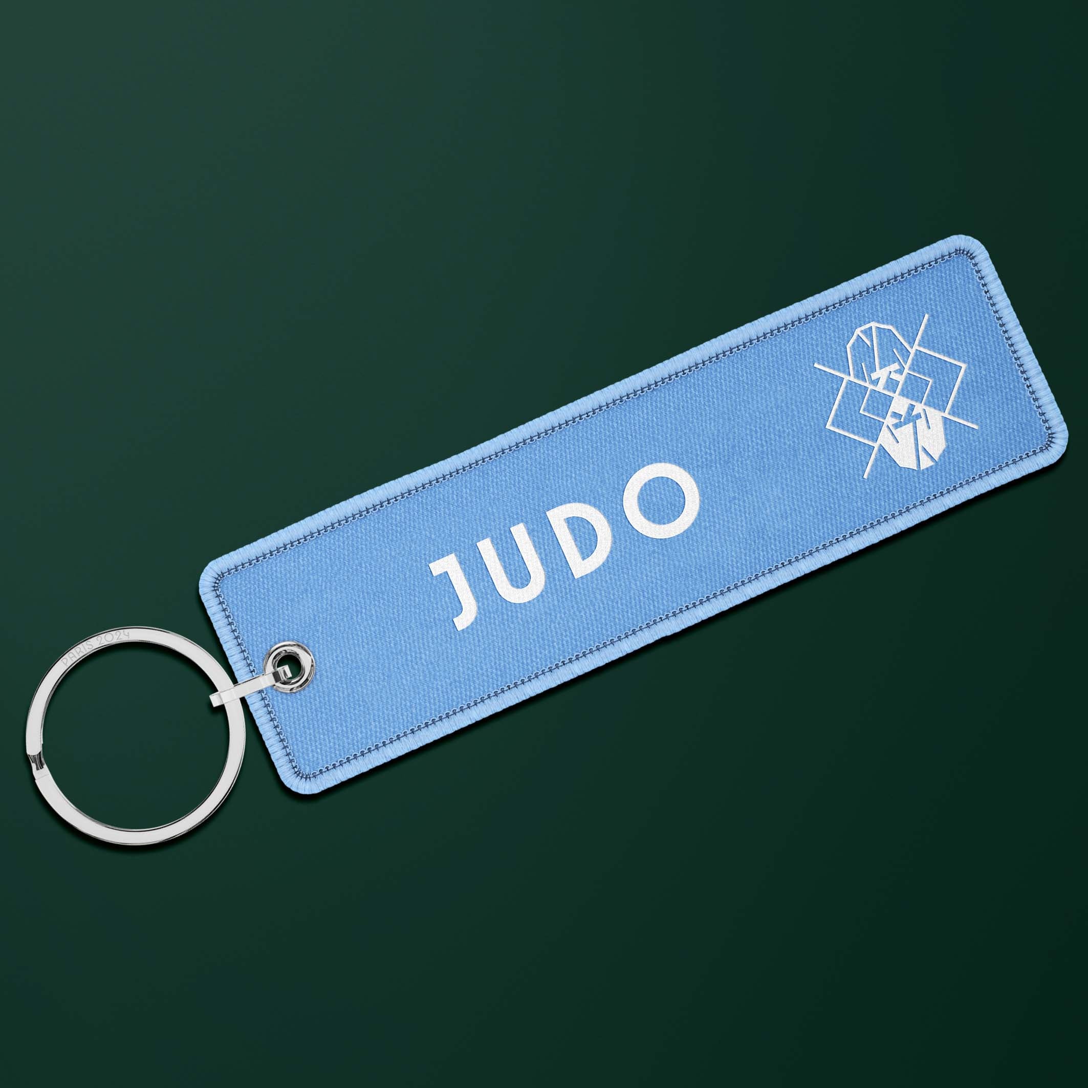 Paris 2024 Rainbow flame key ring - Judo