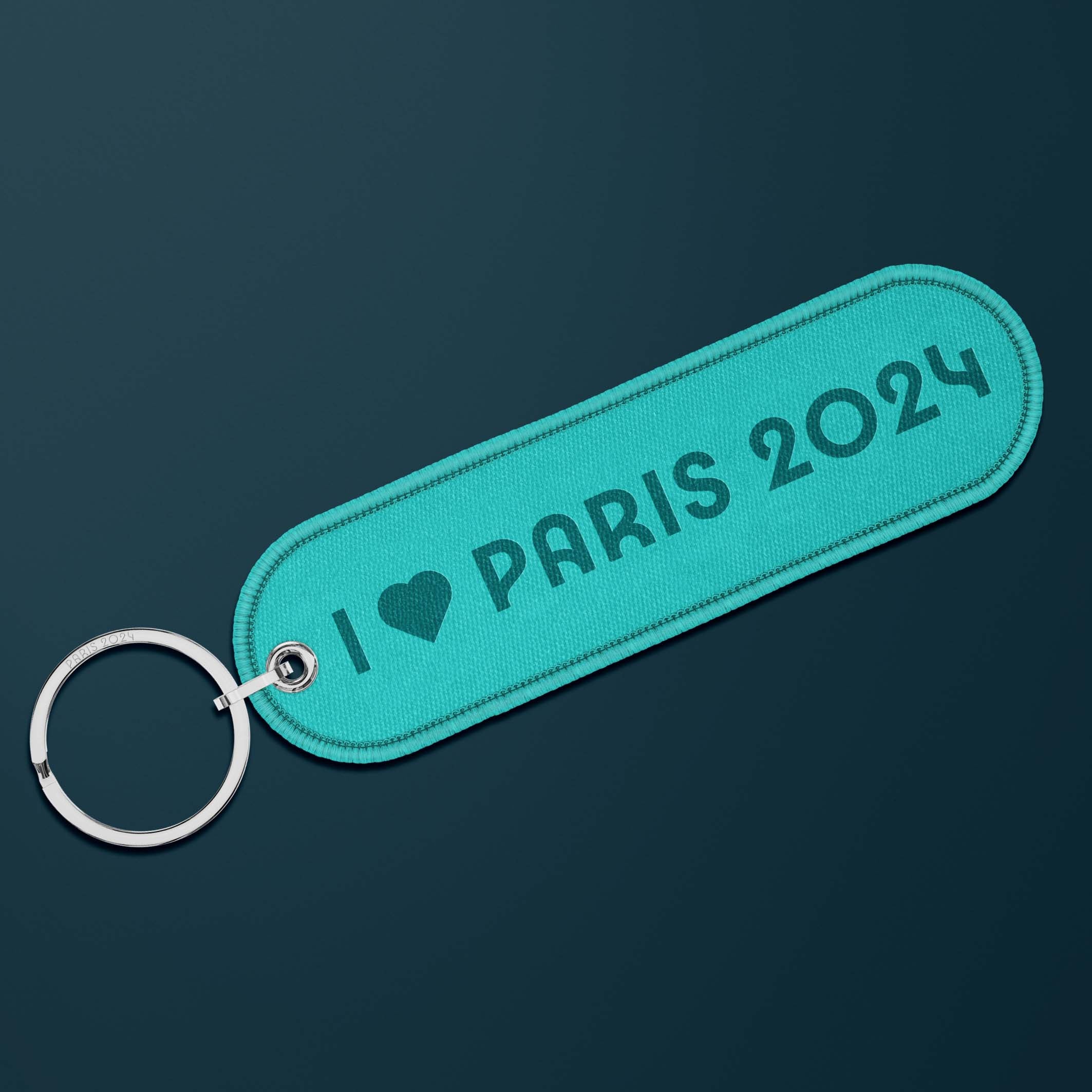 Porte-clés flamme I Love Paris 2024 - Cockatoo