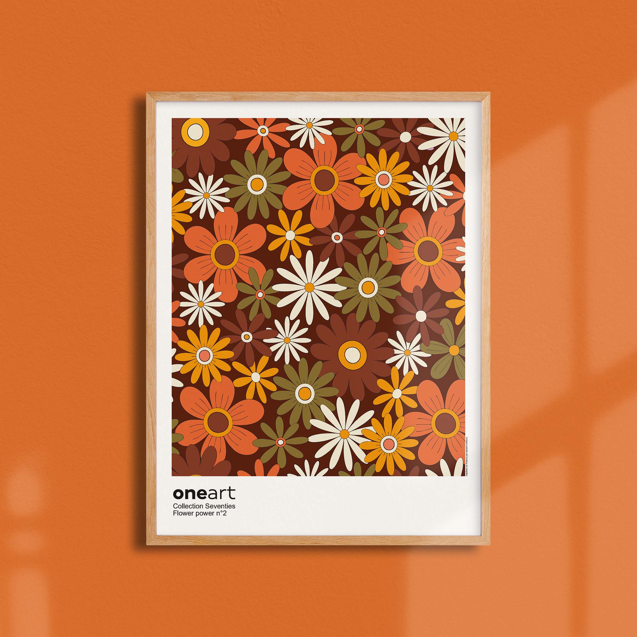 Affiche Seventies Flower Power n°2