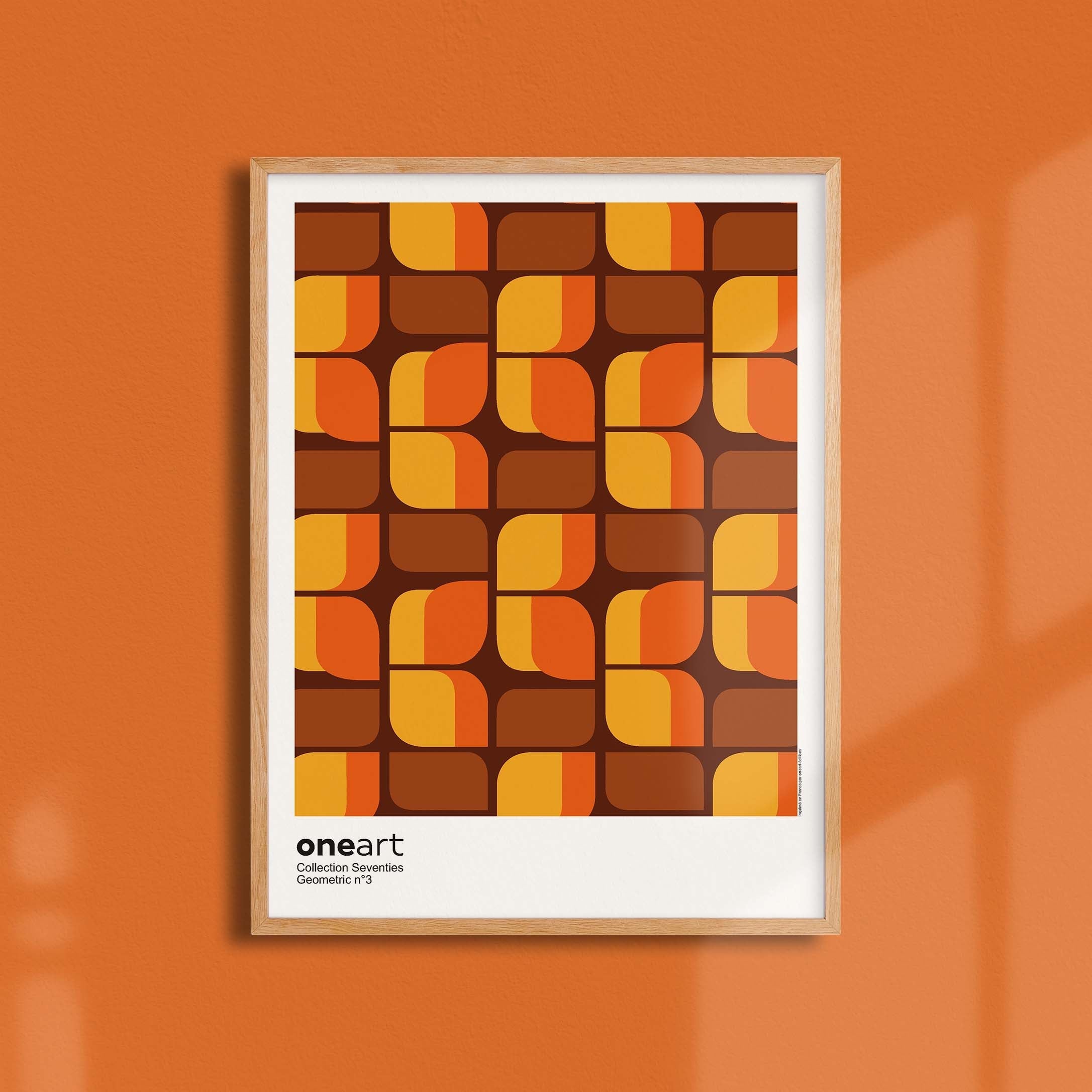 Affiche Seventies Geometric n°3