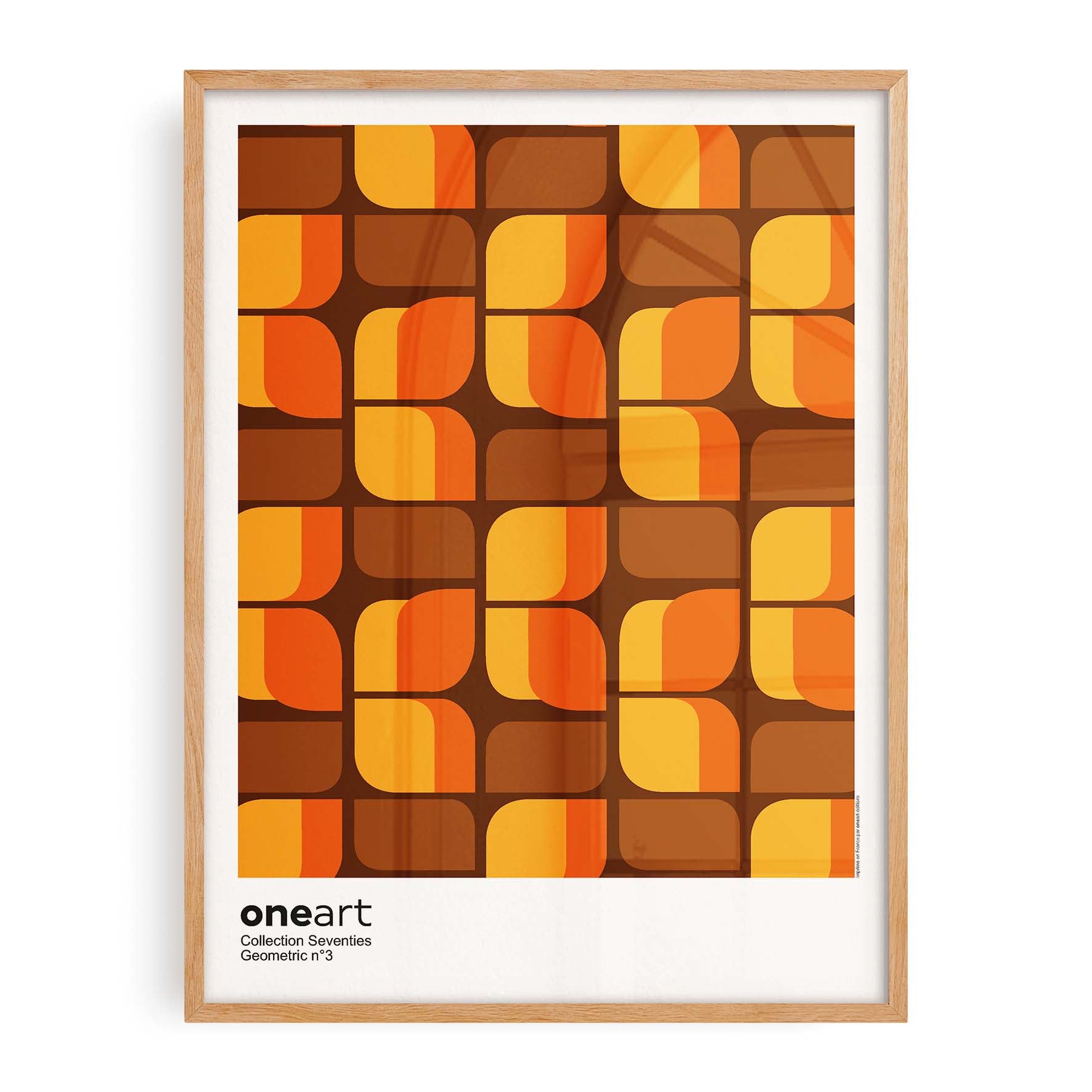 Affiche Seventies Geometric n°3