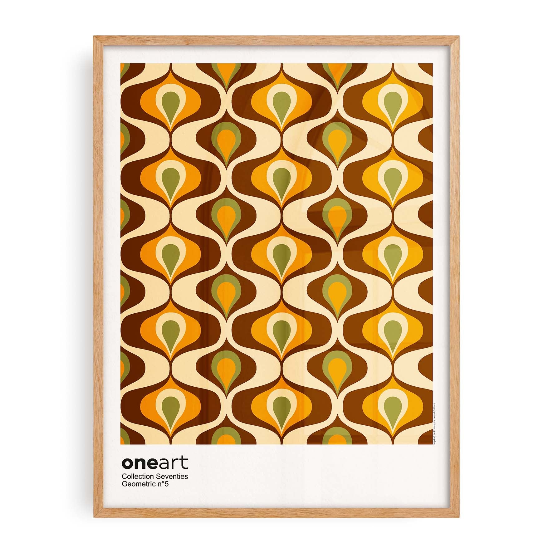 Affiche Seventies Geometric n°5