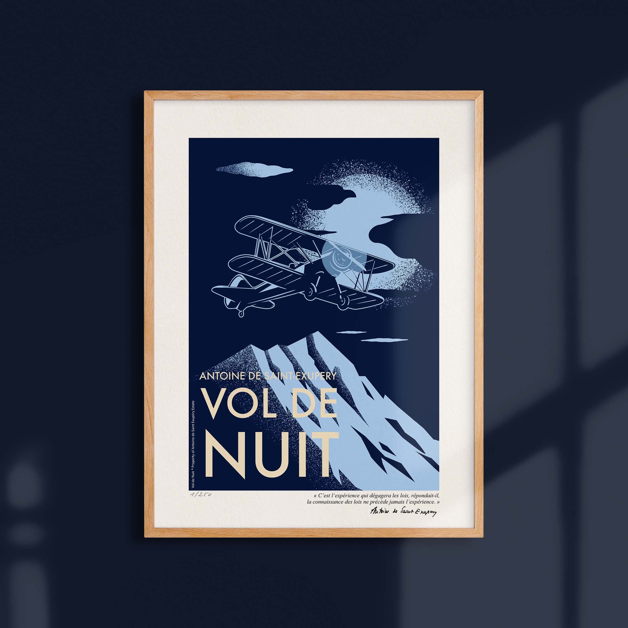 Affiche - Vol de Nuit 2-oneart.fr