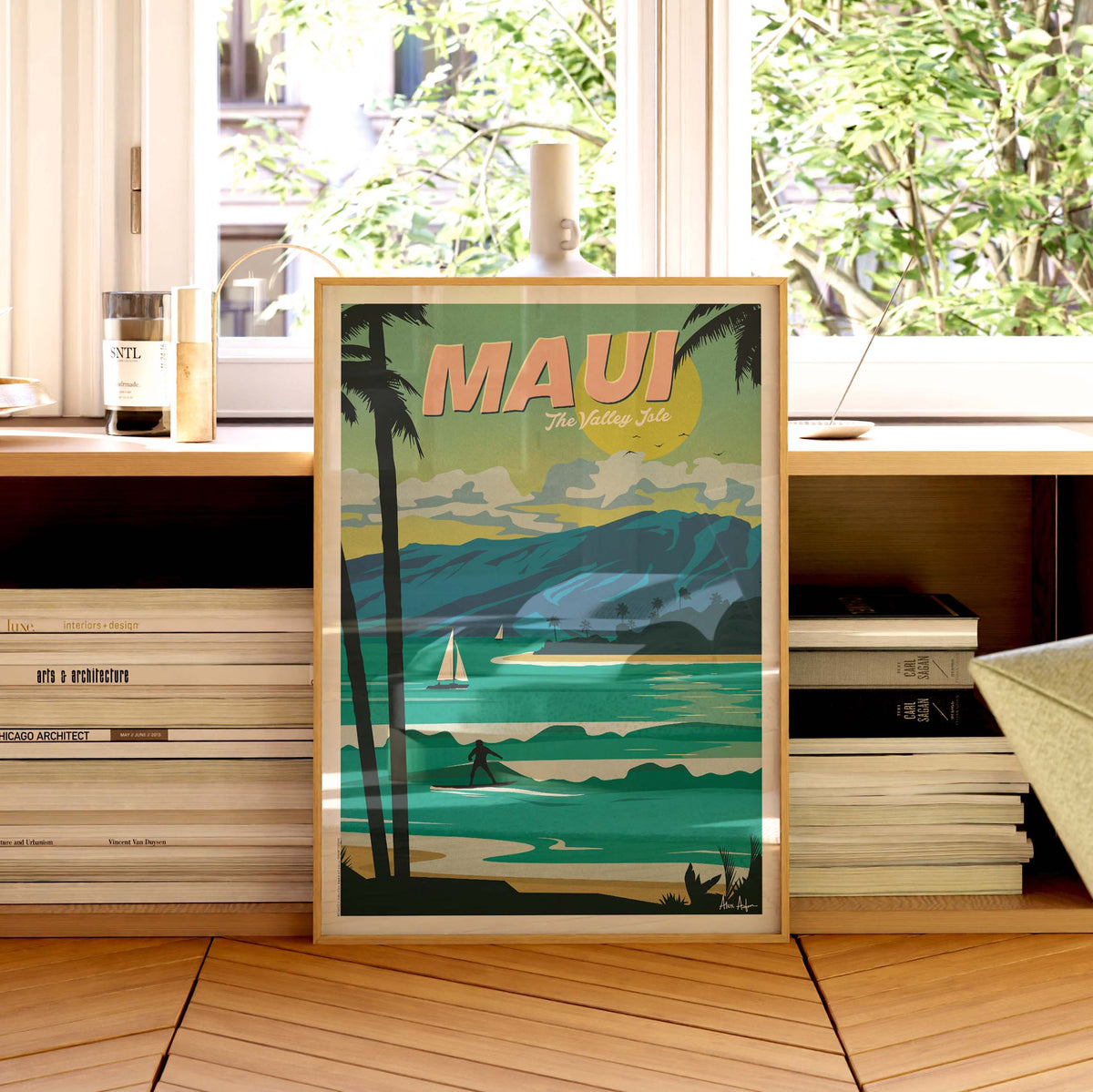 Affiche de voyage États-Unis - Maui par Alex Asfour